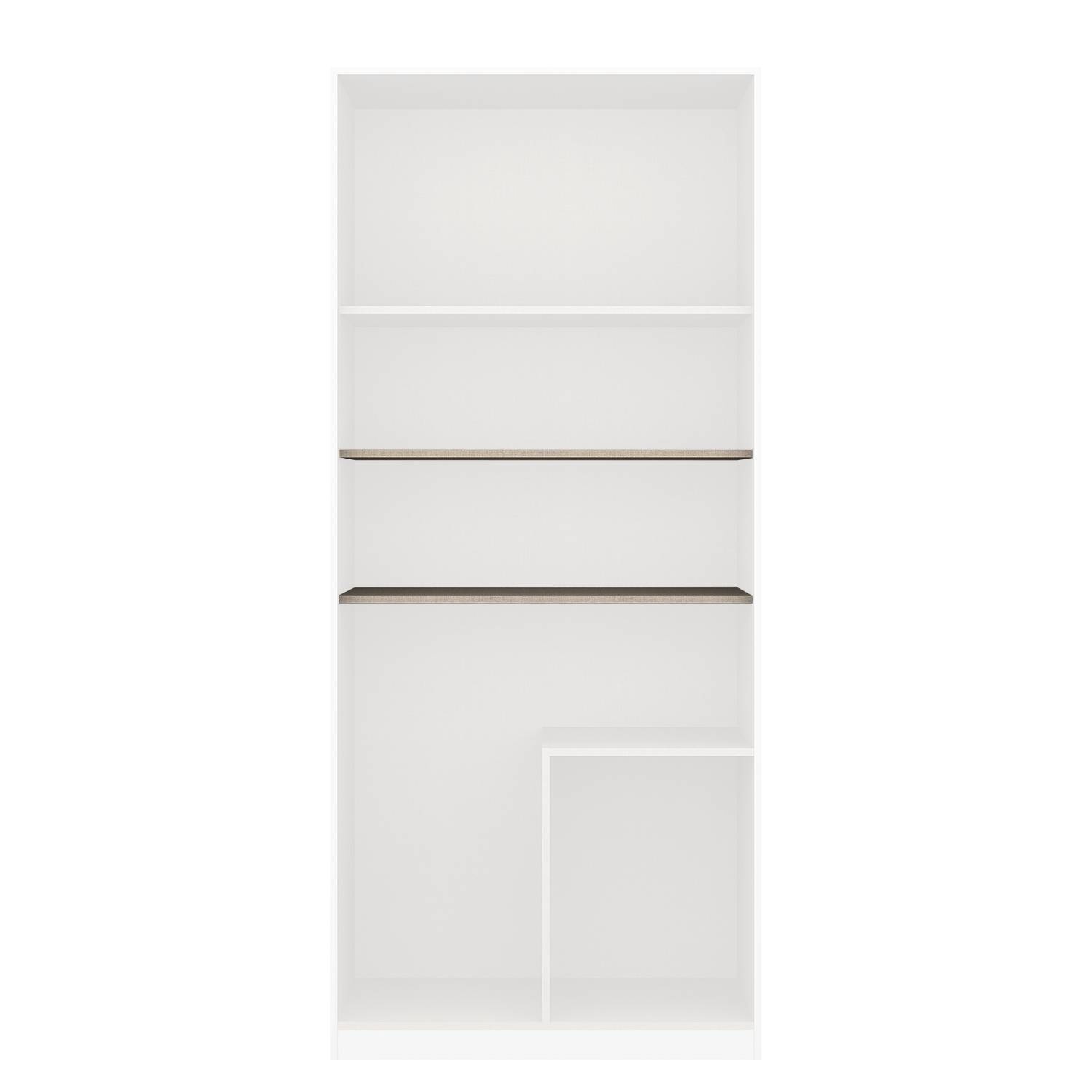 home24 Zubehörpaket Drehtürenschrank KiYDOO III 2-teilig Beige 91 cm Breite 2-türig Spanplatte Modern