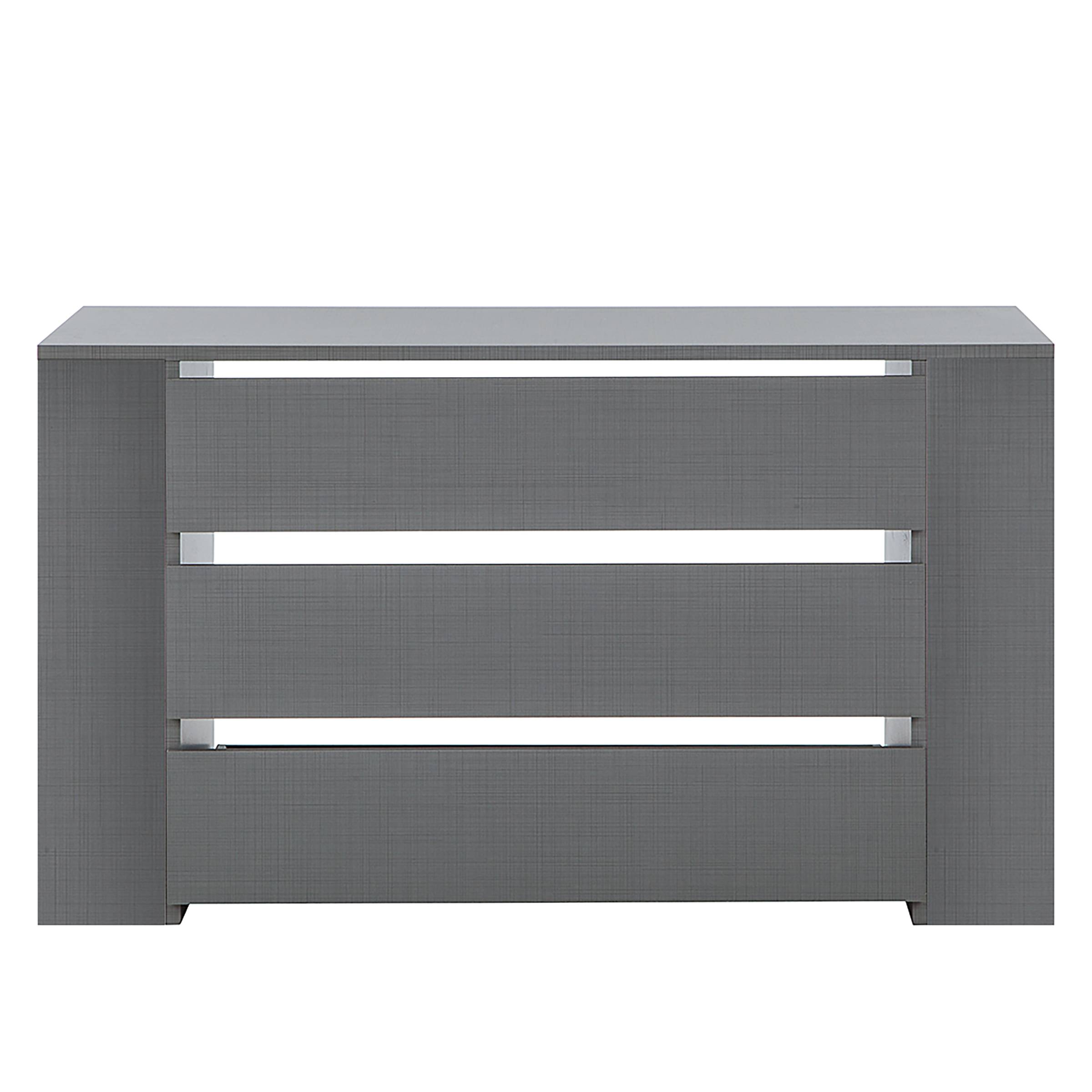 Divisorio Portaposate Per Cassetto, Larghezza Regolabile 801-960 Mm, Profondità 440-540 Mm, Plastica Grigia, 50 Mm Altezza - 3