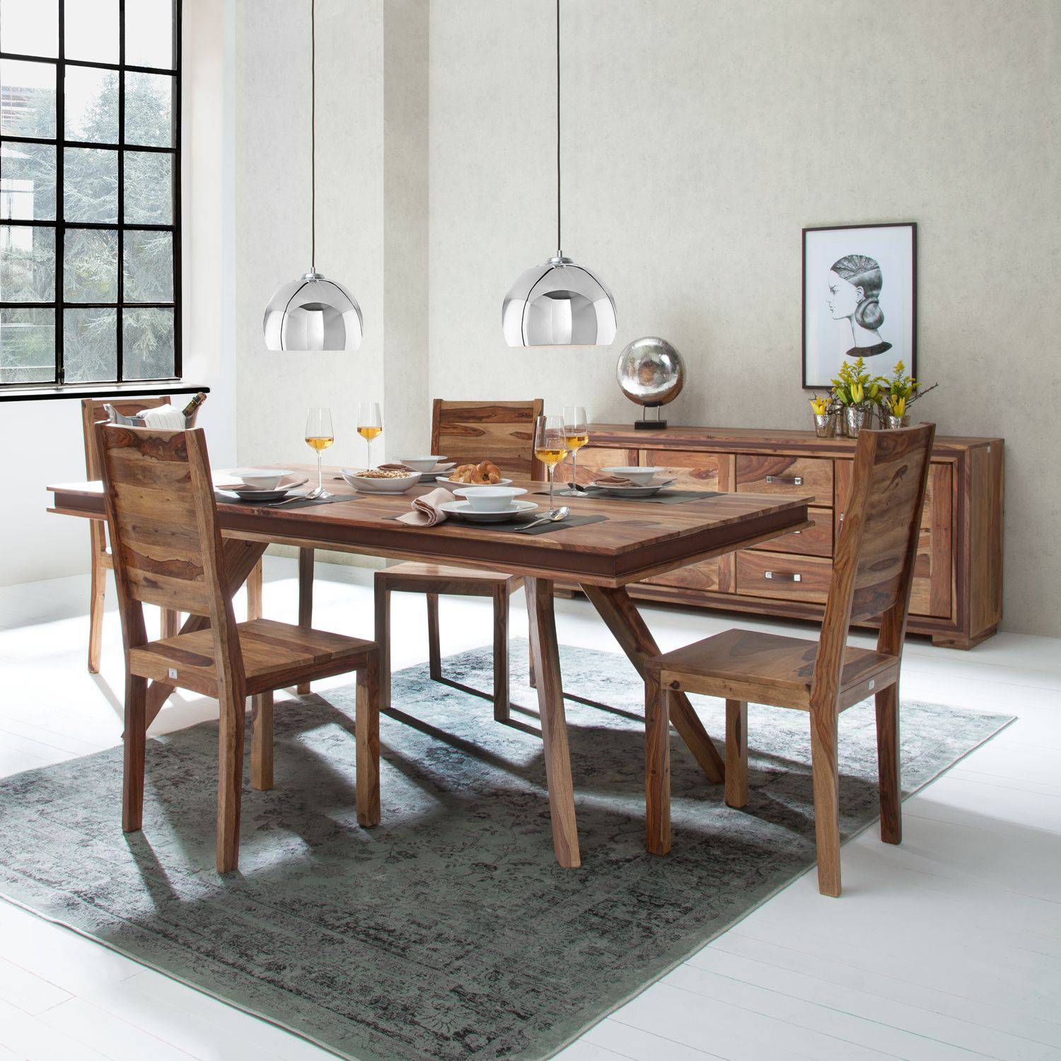 Wolfmoebel Eettafel Khan Ii Wolf Moebel wolfmoebel kopen in de aanbieding