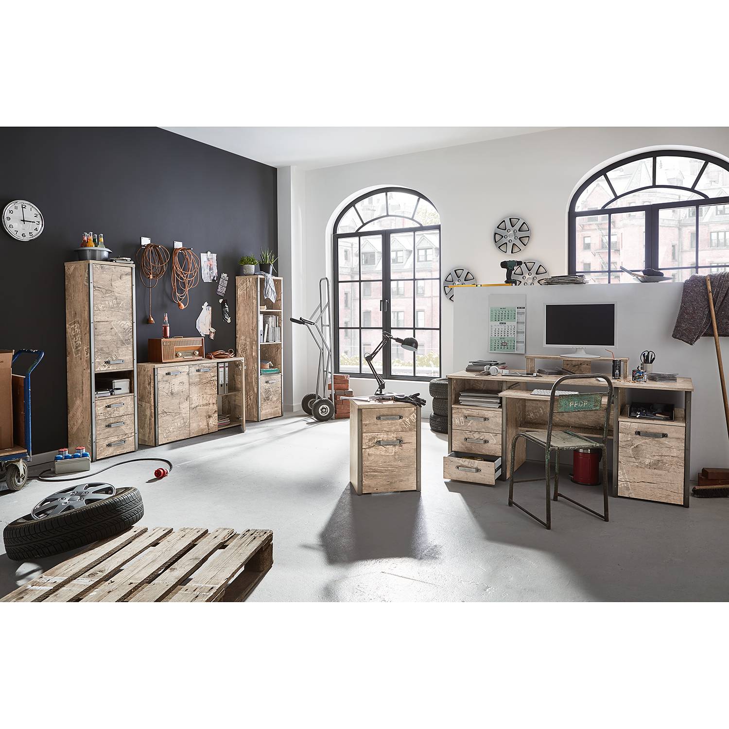 home24 Schreibtisch Harkon I