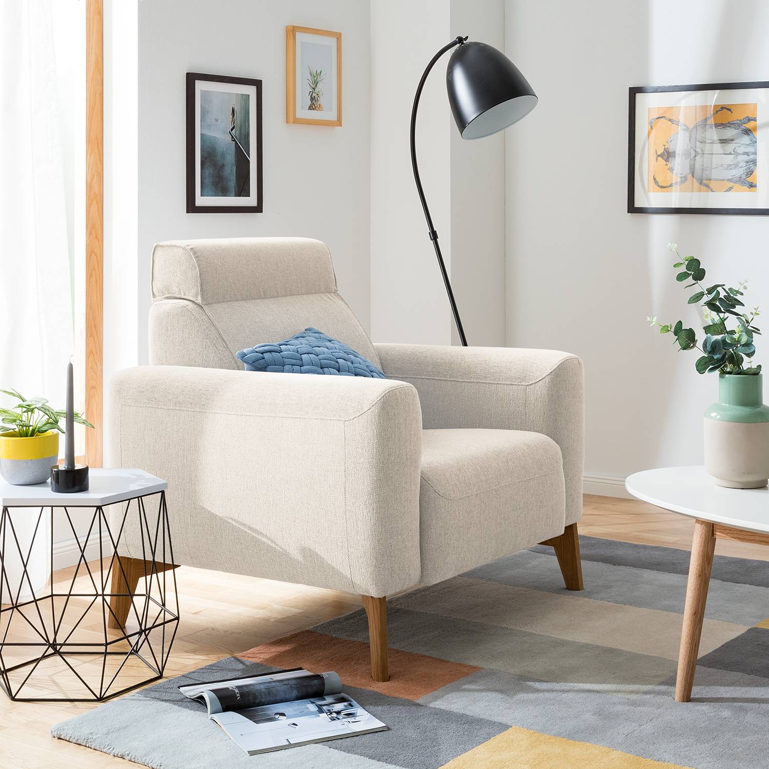 Sessel BORA II - Beige