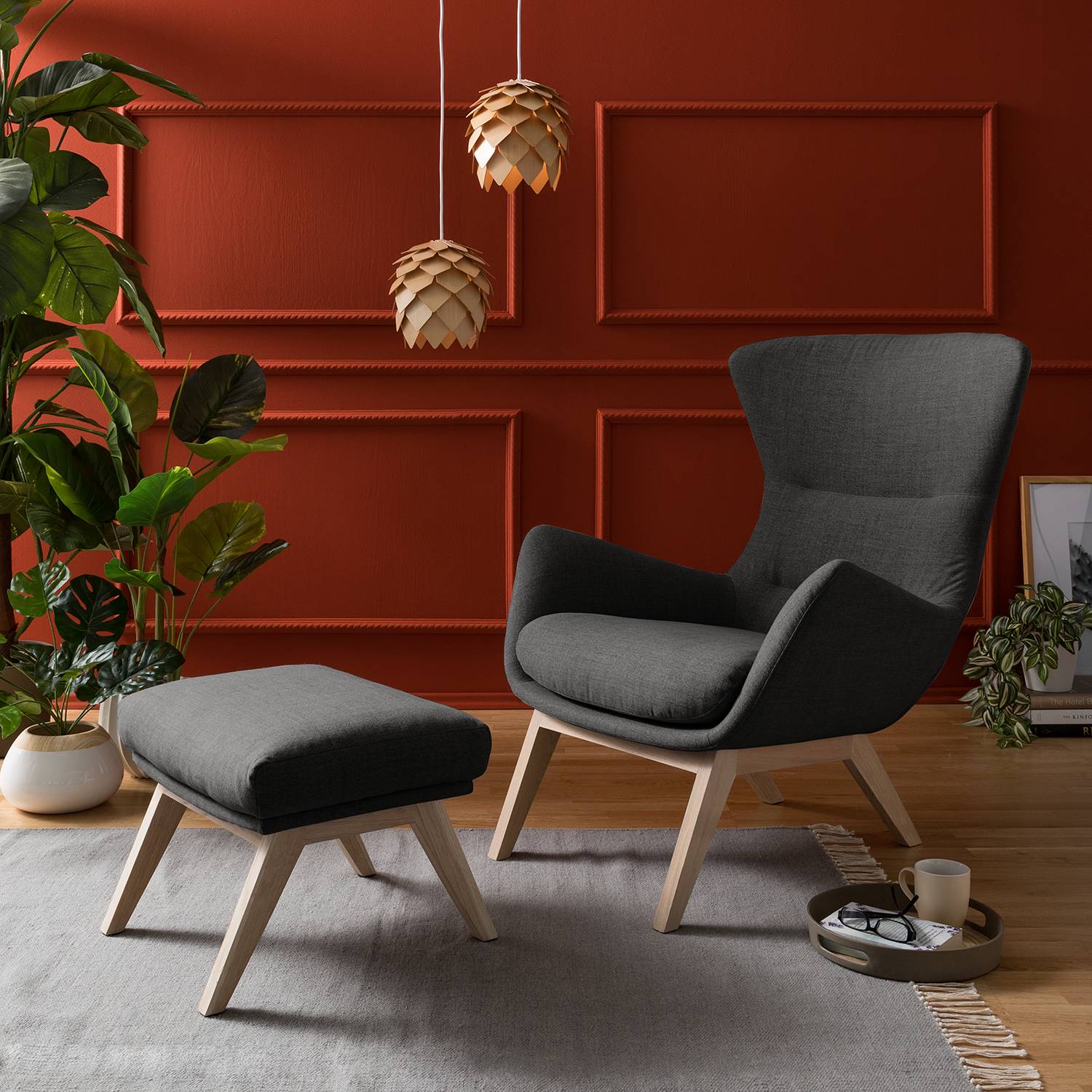 Pouf repose-pieds Hepburn I