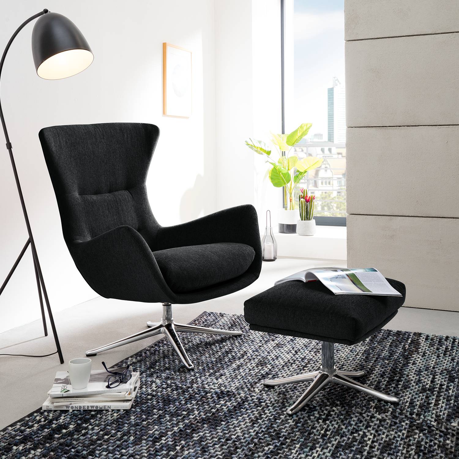 Pouf repose-pieds Hepburn III