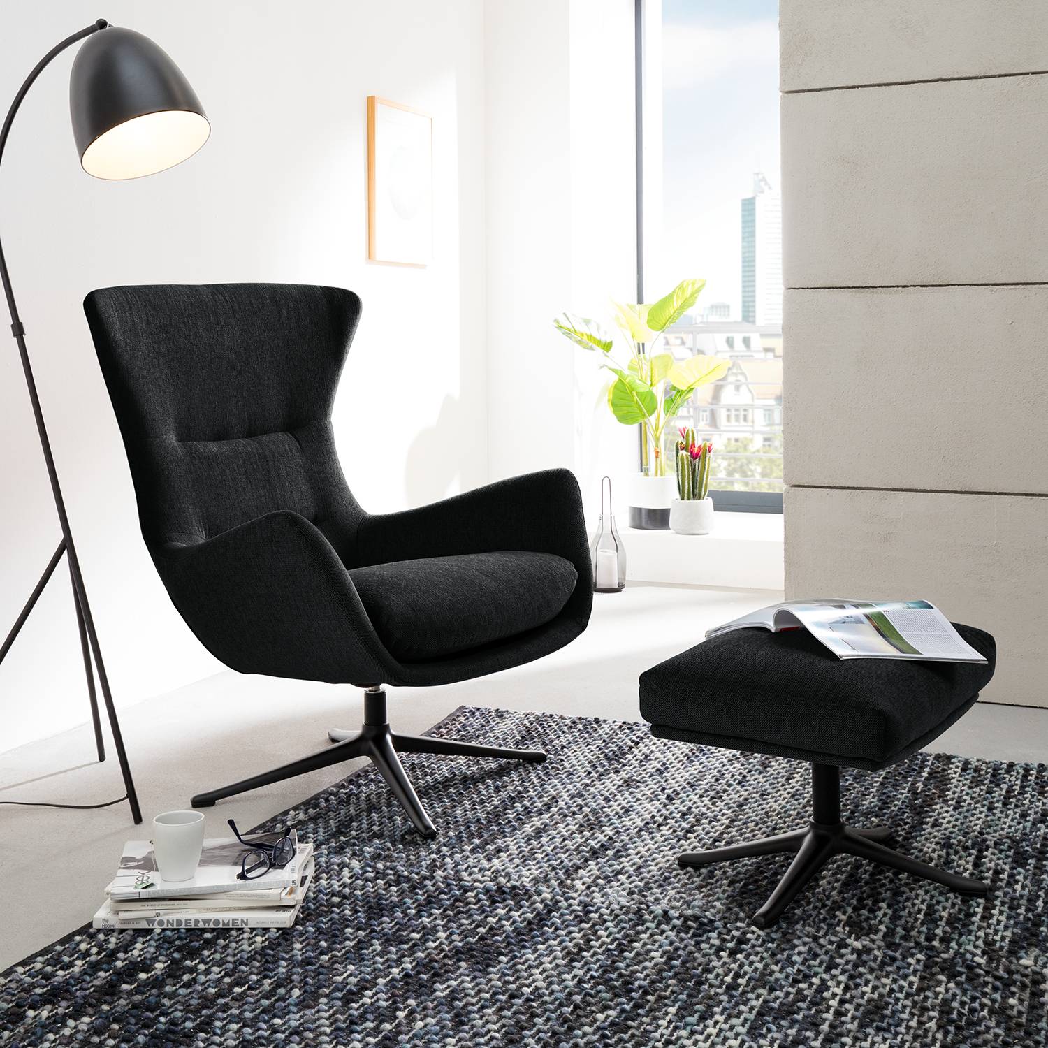 Pouf repose-pieds Hepburn III