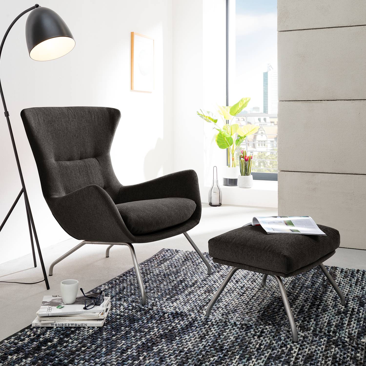 Pouf repose-pieds Hepburn II