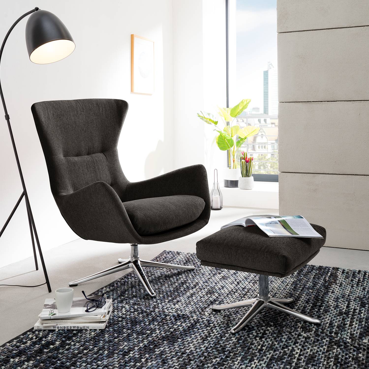 Pouf repose-pieds Hepburn III