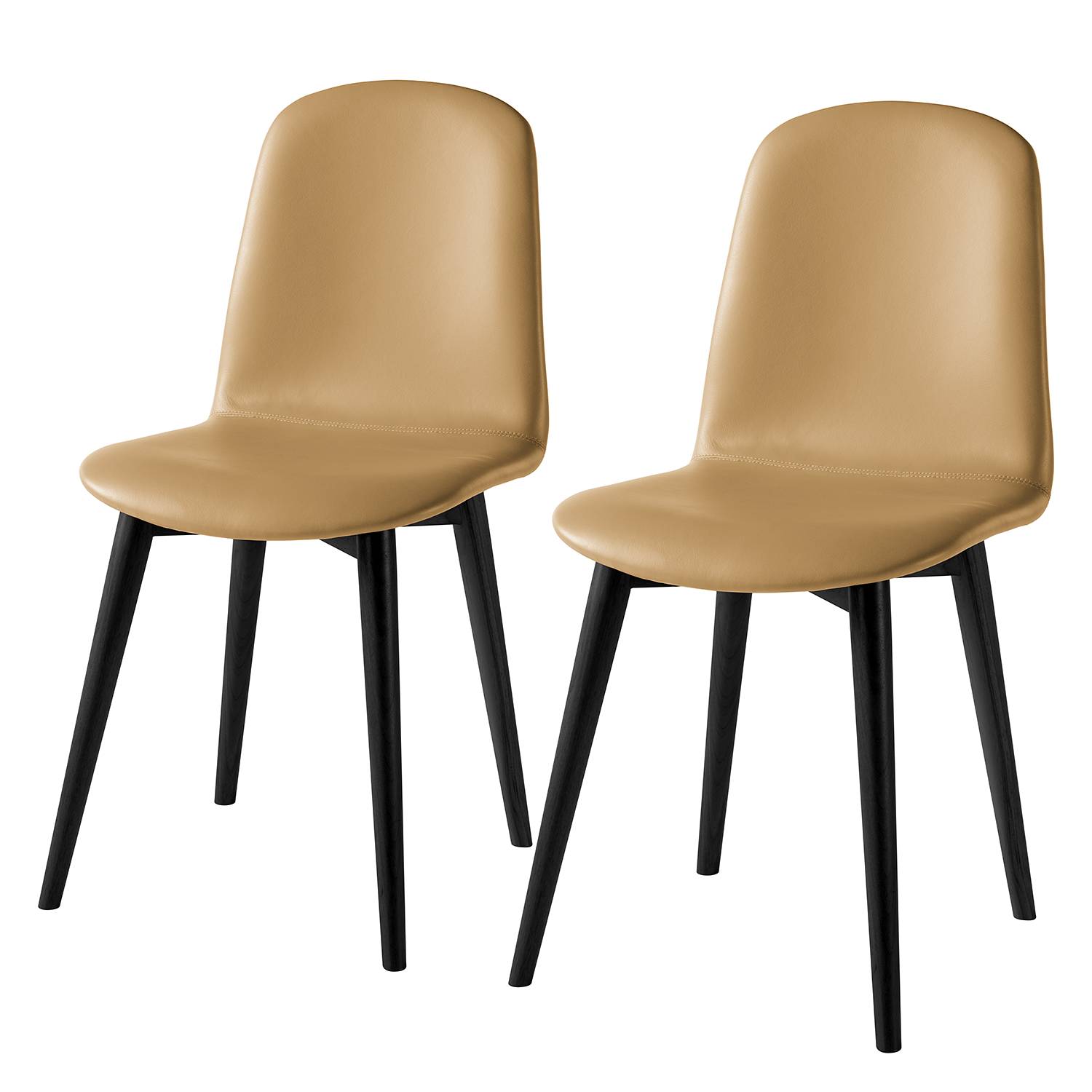 Home24 Gestoffeerde stoelen Warka IV (set van2), Studio Copenhagen