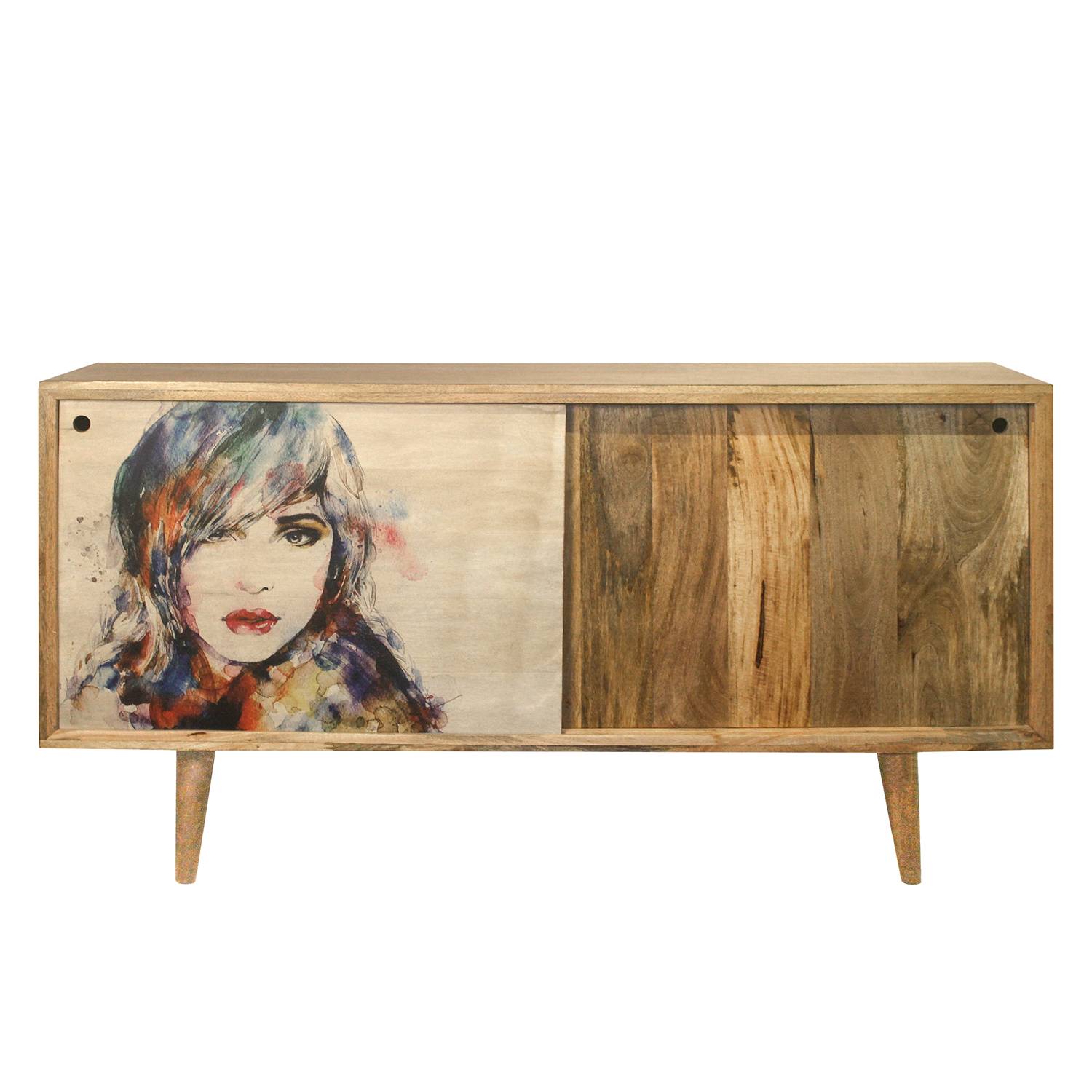 Sideboard SABAH - Mango Massivholz