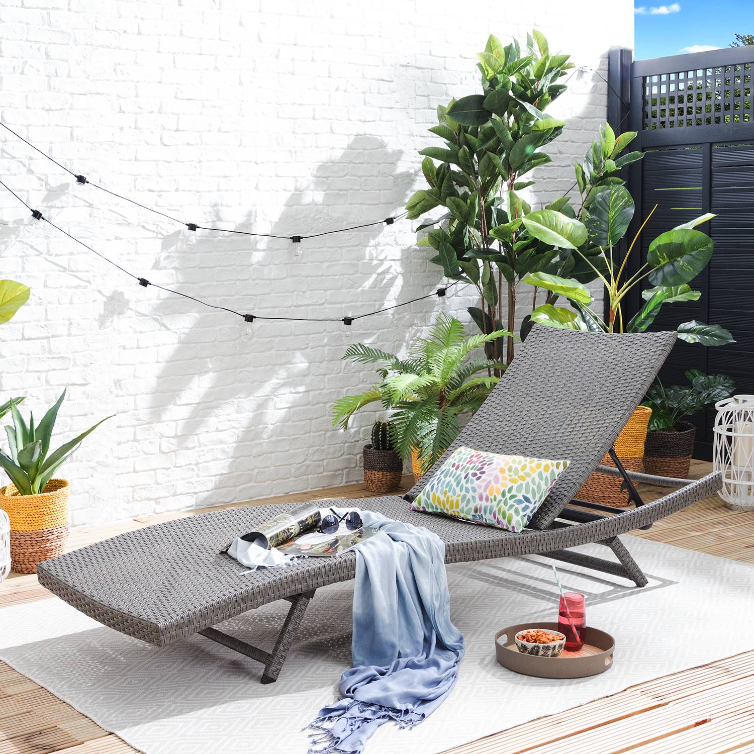 Tuinligstoel Solana Jardi jardi kopen in de aanbieding