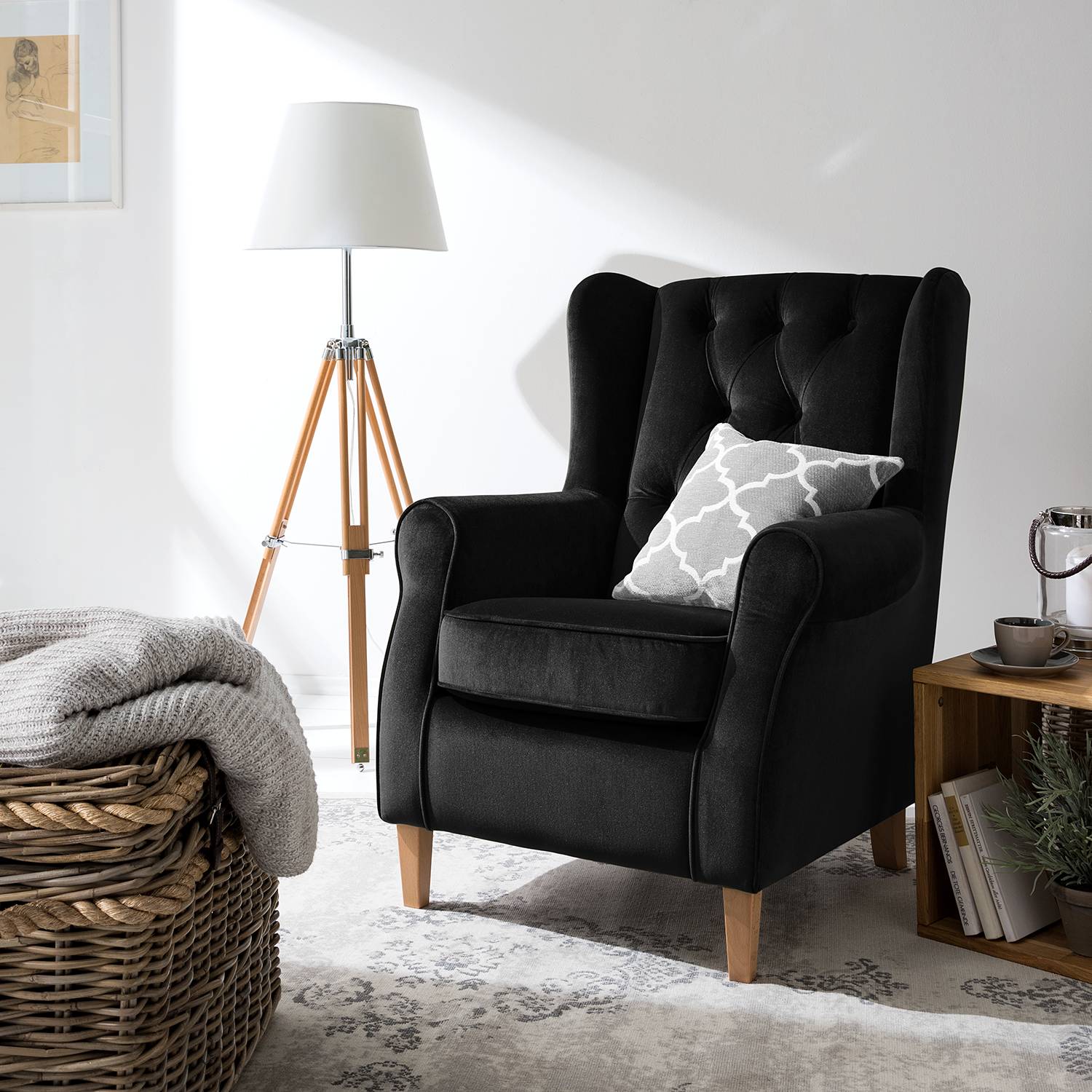 Home24 Oorfauteuil Luro, Maison Belfort