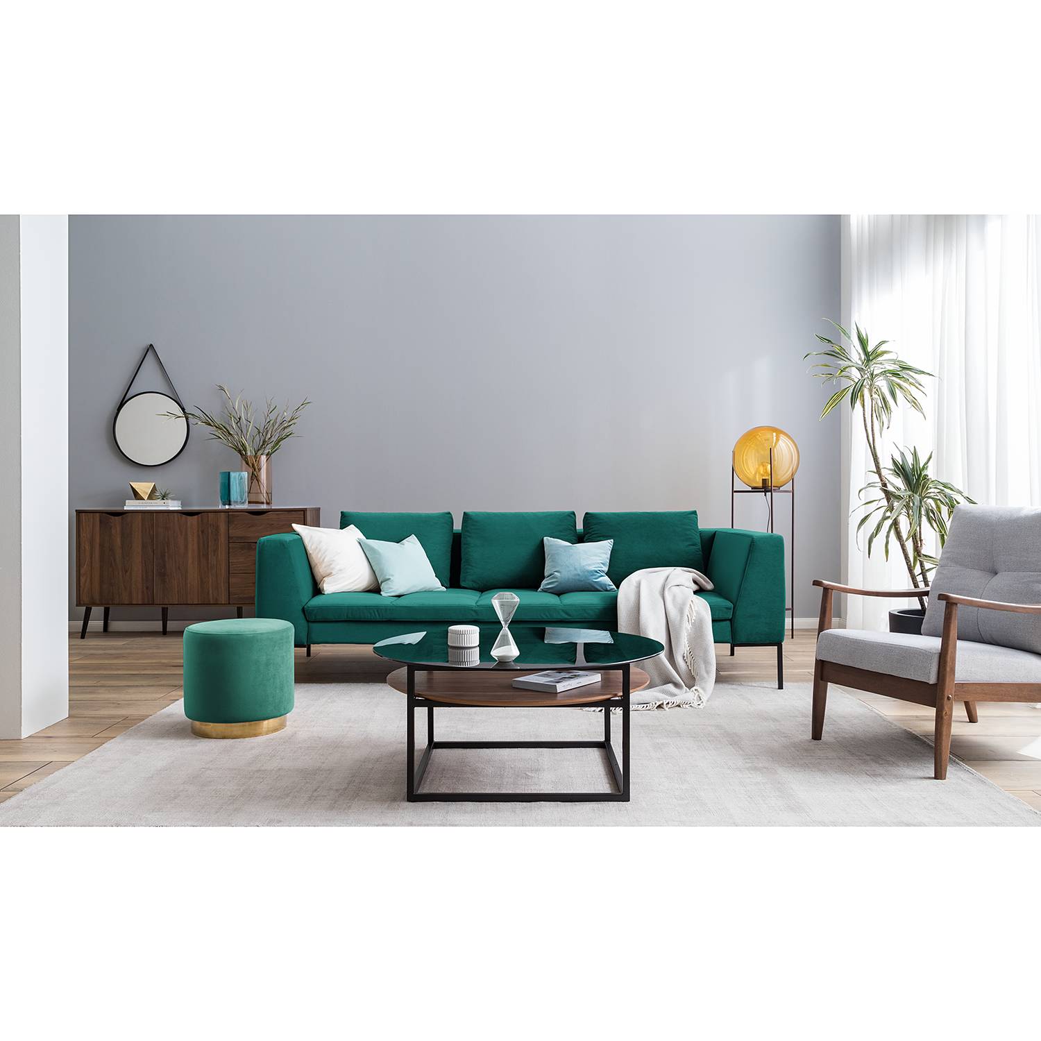 Gestoffeerde Hocker Kivik I Jack Und Alice jack und alice kopen in de aanbieding