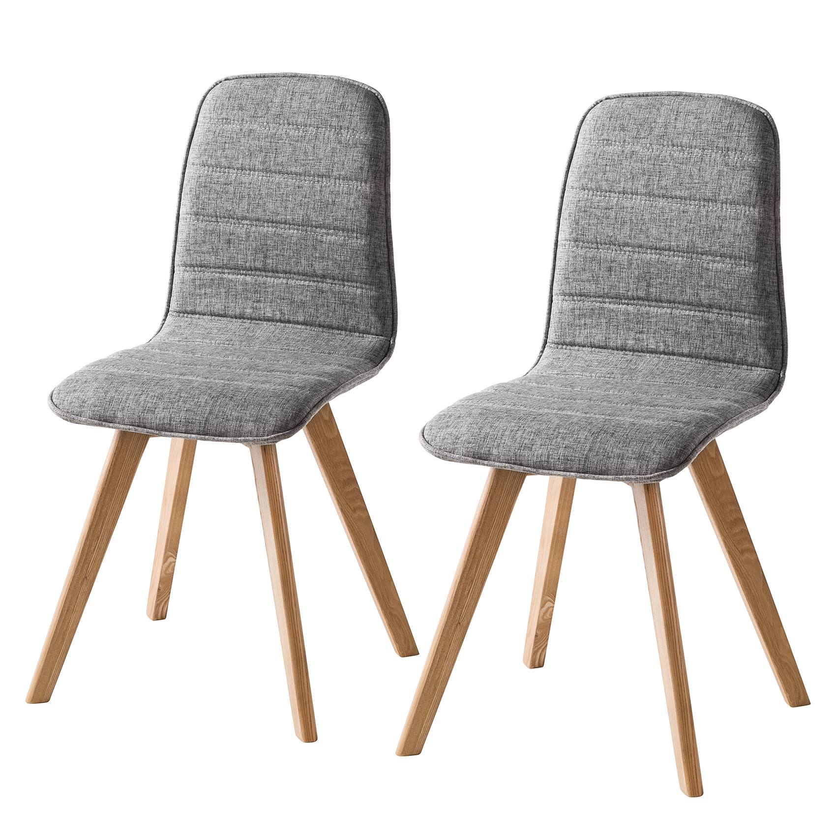 Gestoffeerde Stoelen Burghead 2 Delige Moerteens moerteens kopen in de aanbieding