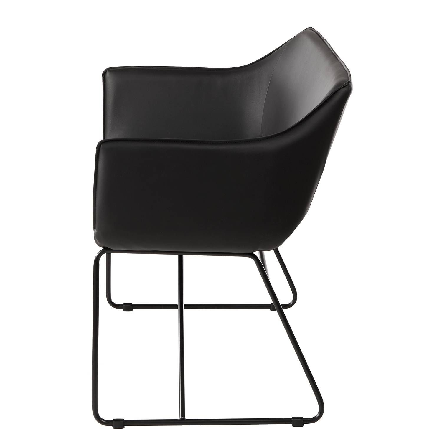 Kuechensofa NIKALLA - Schwarz