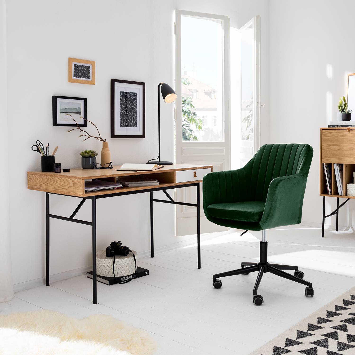 home24 Bürodrehstuhl Leezy