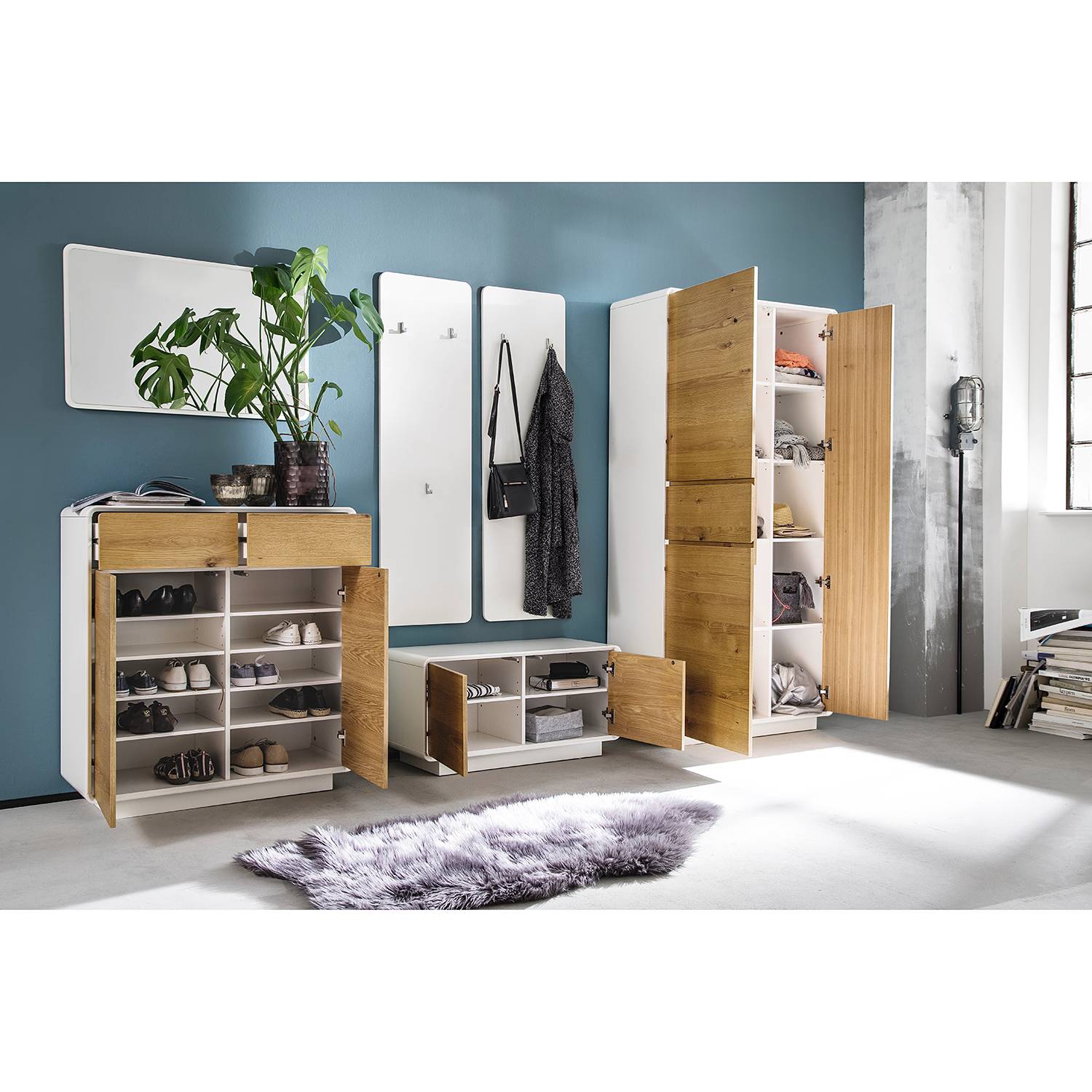 Garderobespiegel Boge Moerteens moerteens kopen in de aanbieding