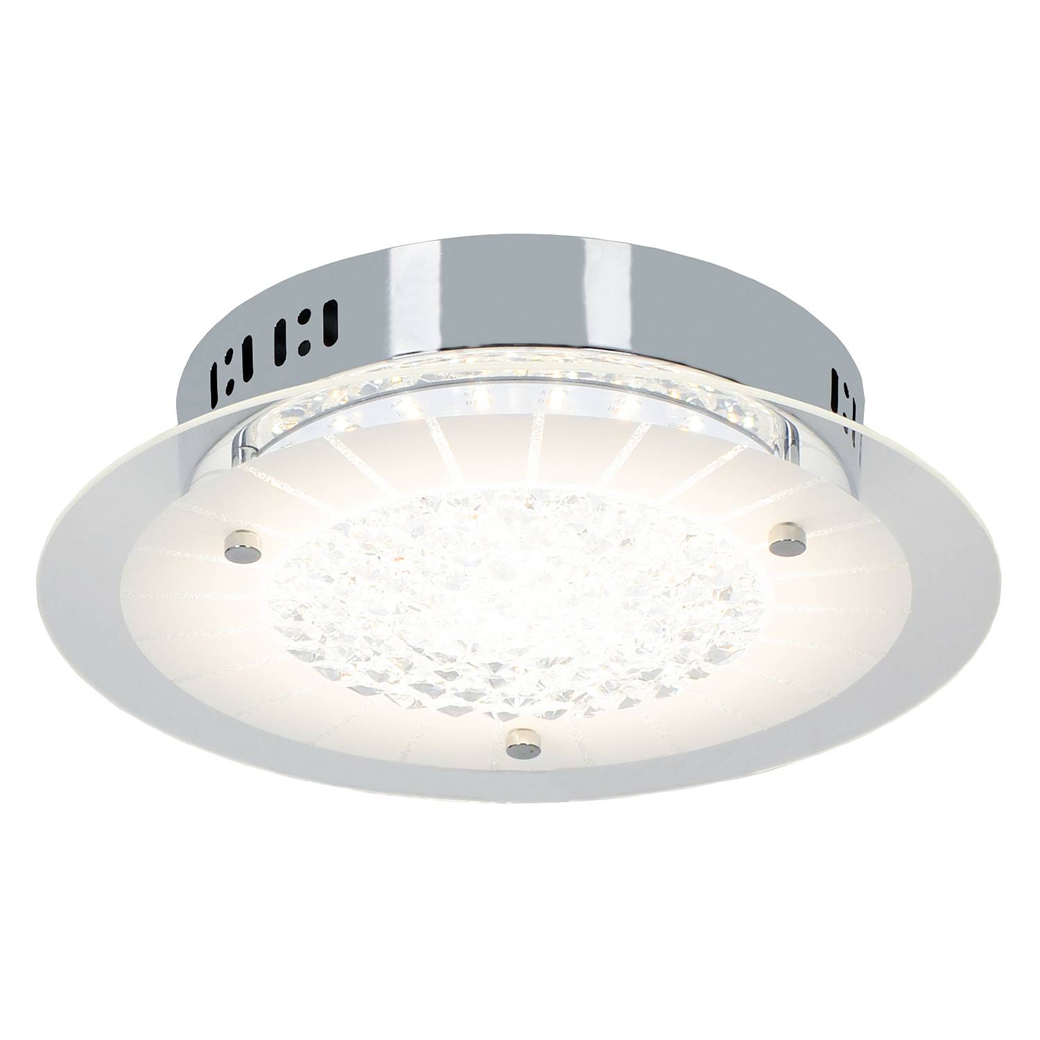 home24 LED-Deckenleuchte Zermatt