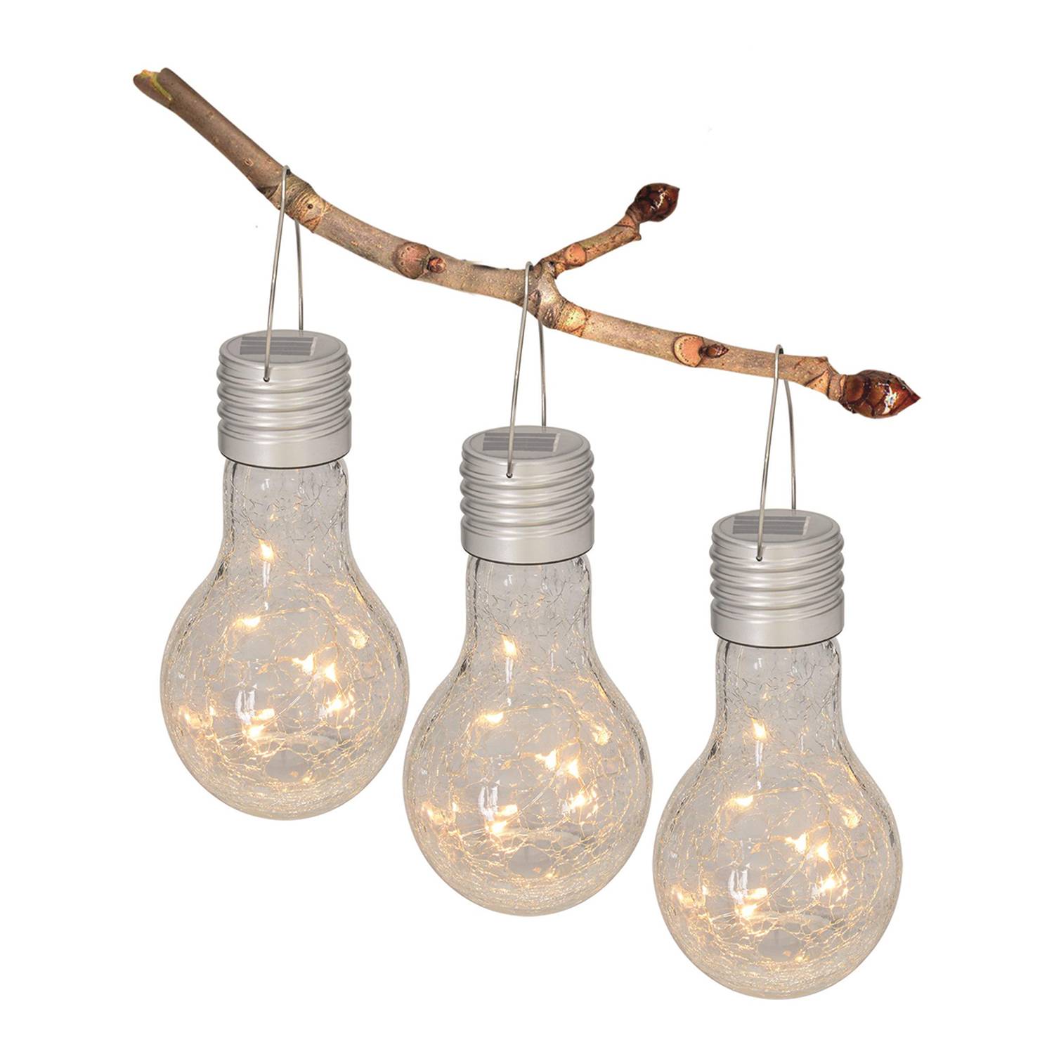 home24 LED-Solar Pendel Venedig (3er Set) home24 LED-Solar Pendel Venedig (3er Set)