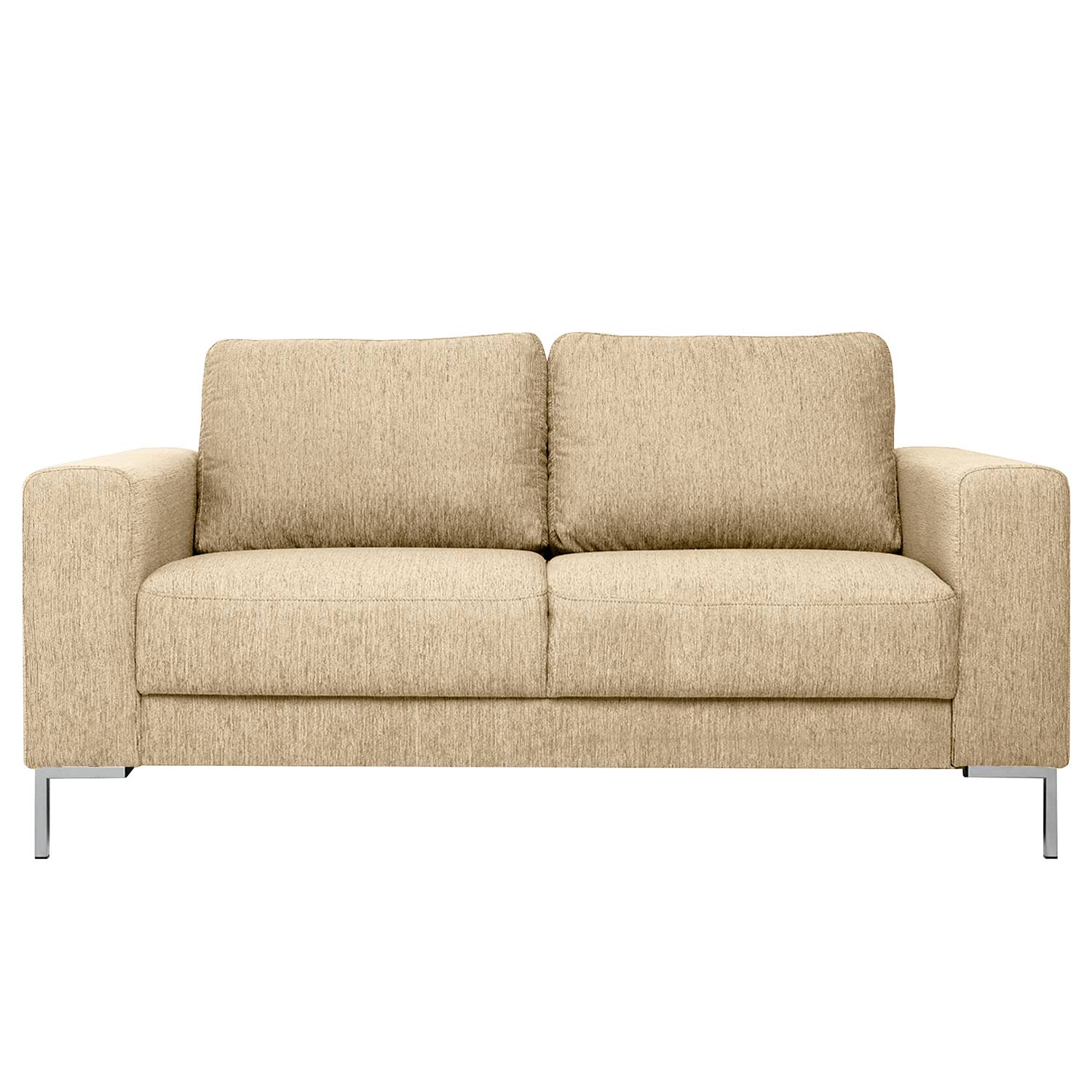 home24 Fredriks Sofa Summer I 2-Sitzer Cappuccino Strukturstoff 170x90x90 cm