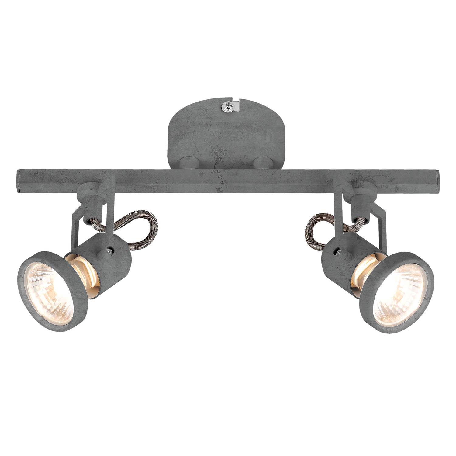 Home24 LED-plafondlamp Concreto I, Spot Light