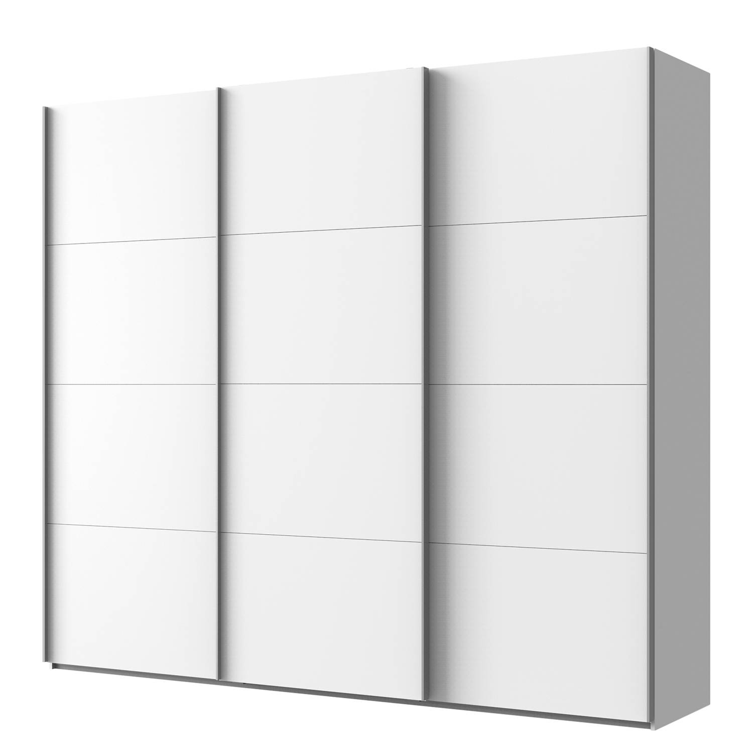 home24 Wimex Schwebetürenschrank Easy Plus II Weiß 313x210x65 cm (BxHxT) Spanplatte Modern