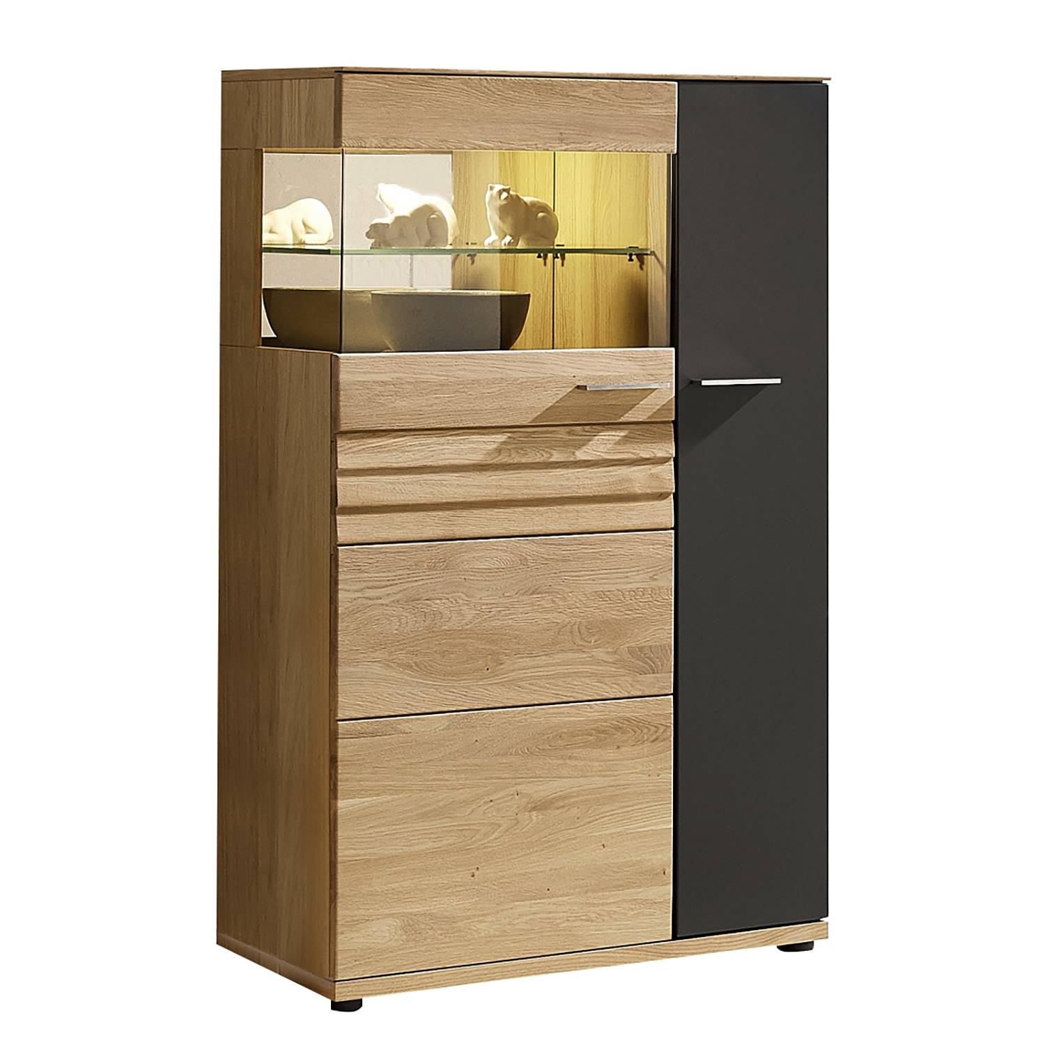 Vitrinekast Jorvi Ii Naturoo naturoo kopen in de aanbieding Vitrinekast Jorvi Ii Naturoo naturoo kopen in de aanbieding