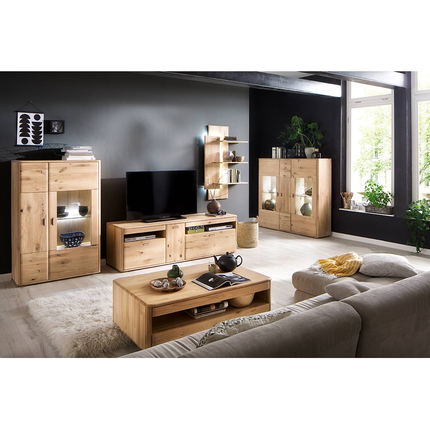 Highboard Forge I Naturoo naturoo kopen in de aanbieding Highboard Forge I Naturoo naturoo kopen in de aanbieding