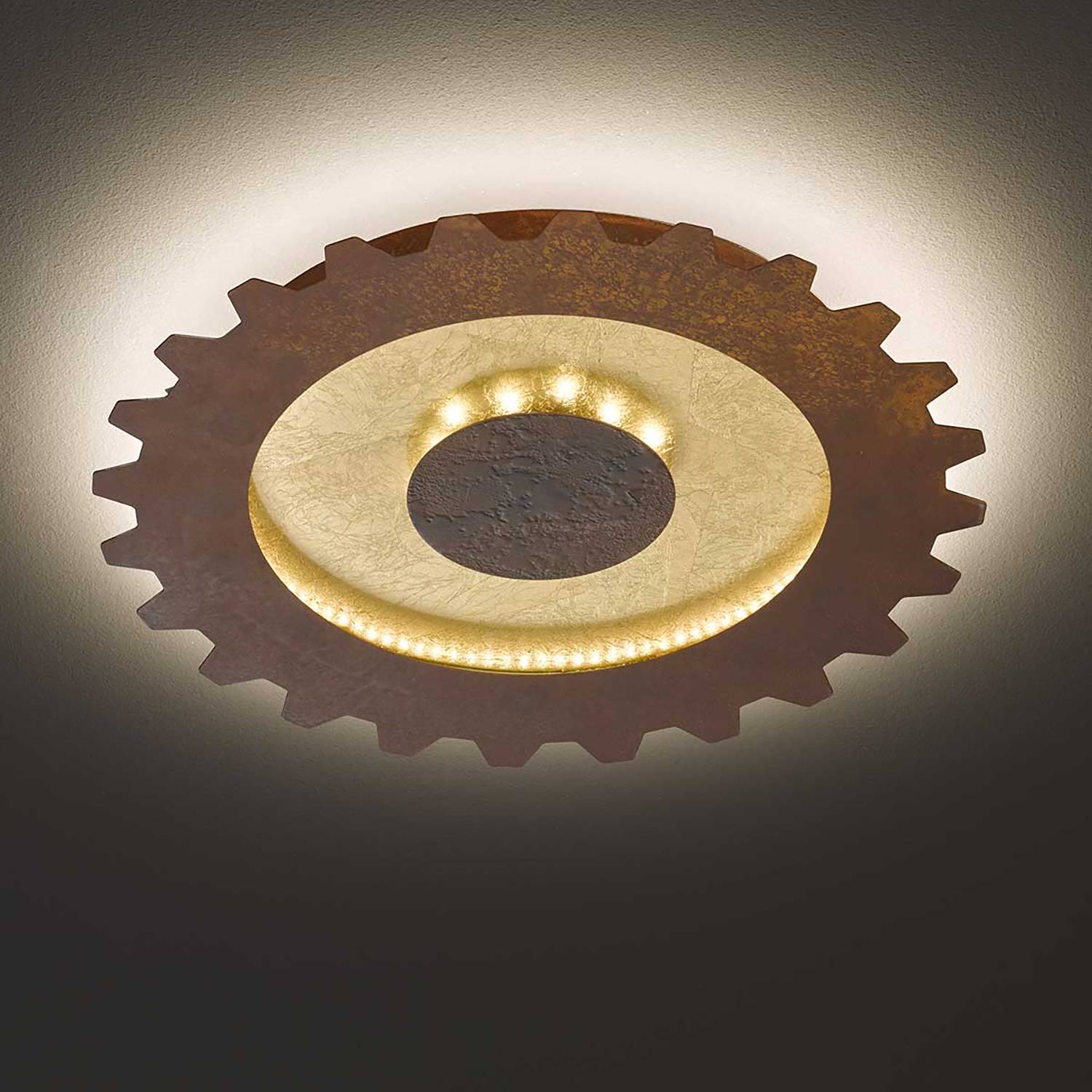 home24 LED-Deckenleuchte Leif