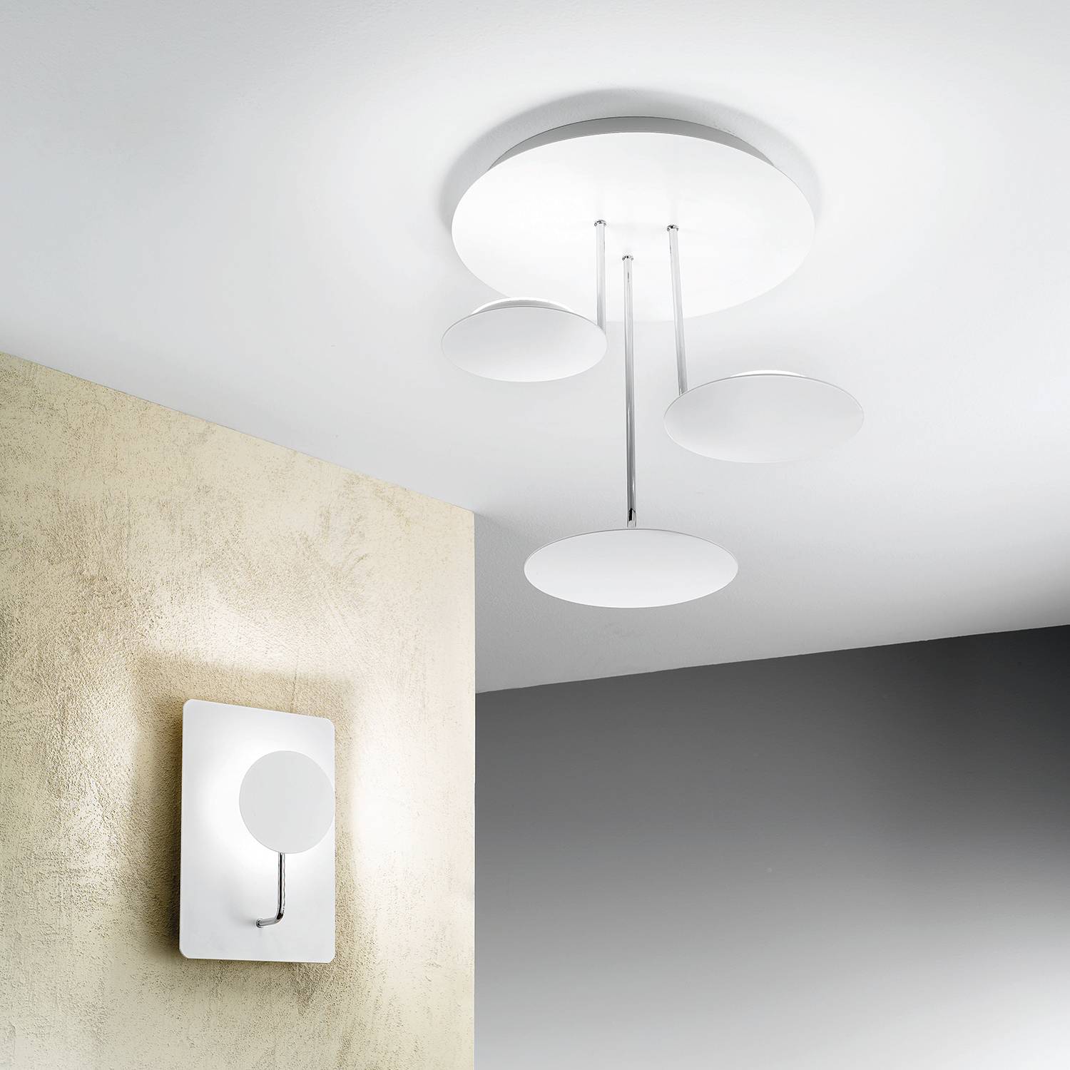 Led Plafondlamp Fullmoon Fabas Luce fabas luce kopen in de aanbieding Led Plafondlamp Fullmoon Fabas Luce fabas luce kopen in de aanbieding