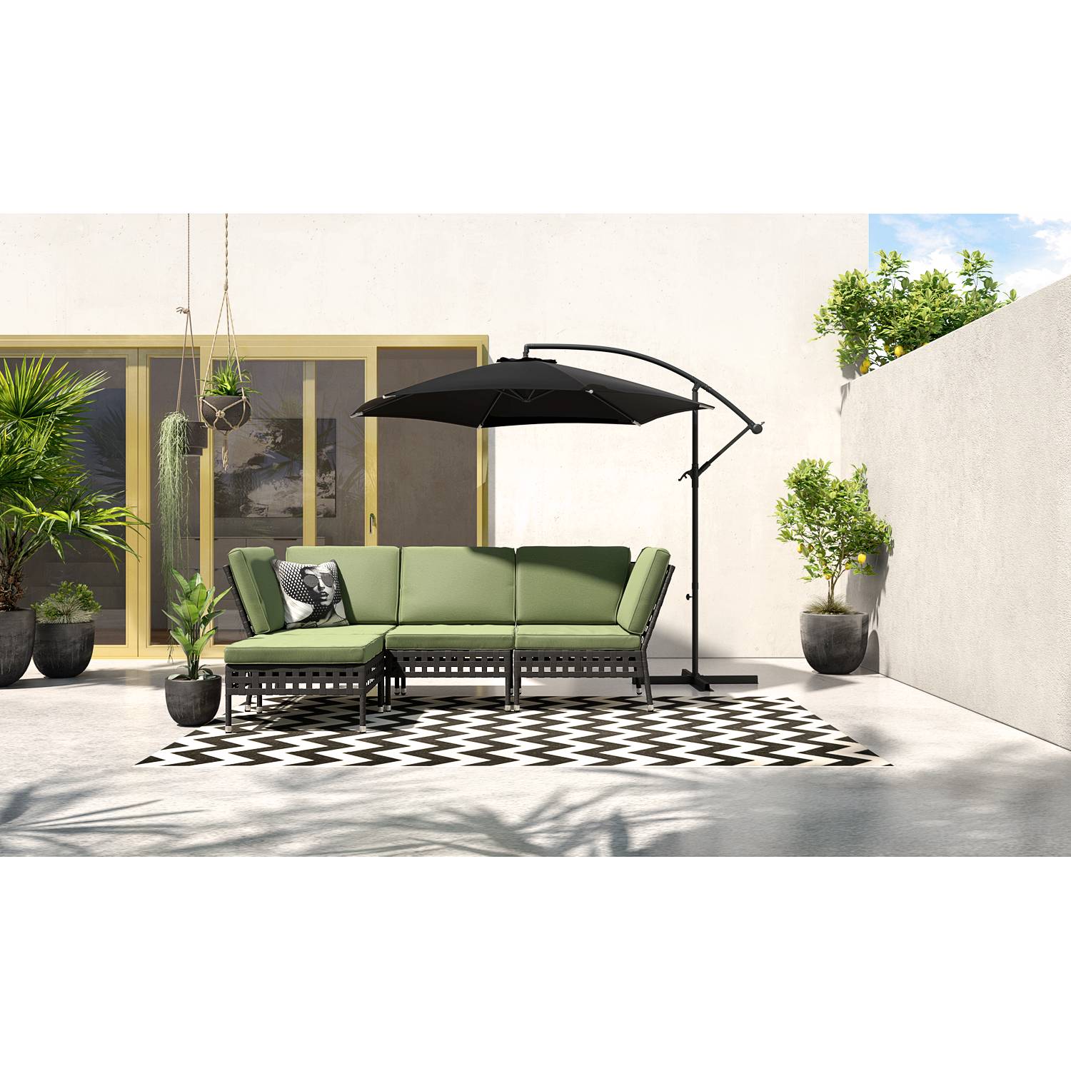 home24 Loungehocker Akona