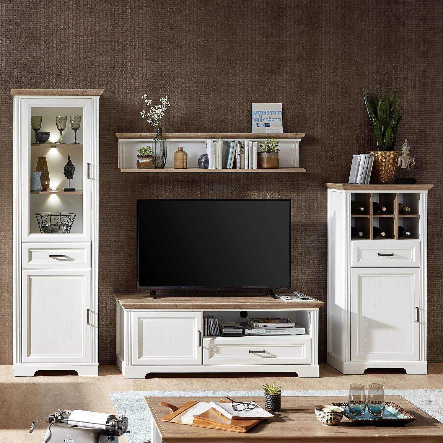 Image of Ensemble meubles TV Jasmund II (4 élém.) 000000001000136065