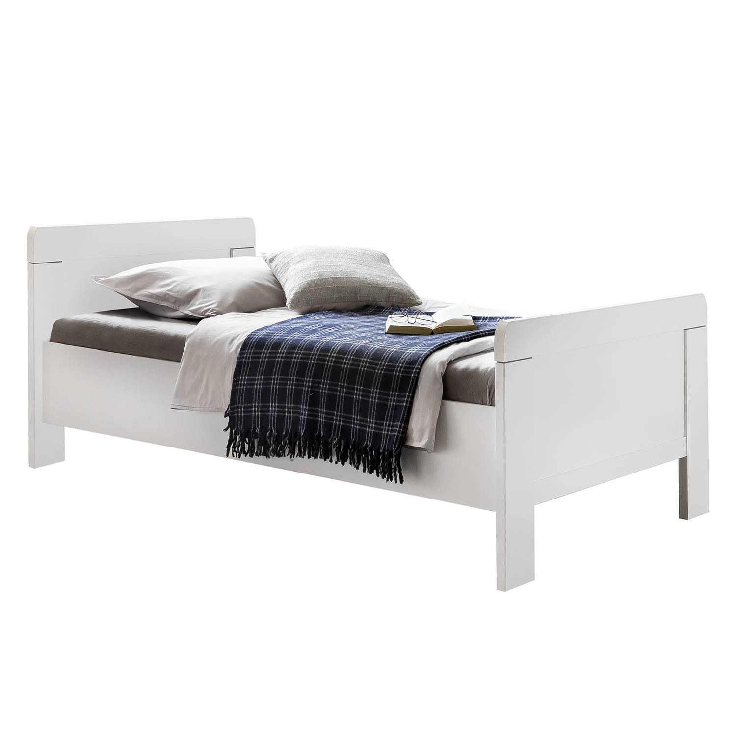 Bett NADJA 90x200 cm - Weiß