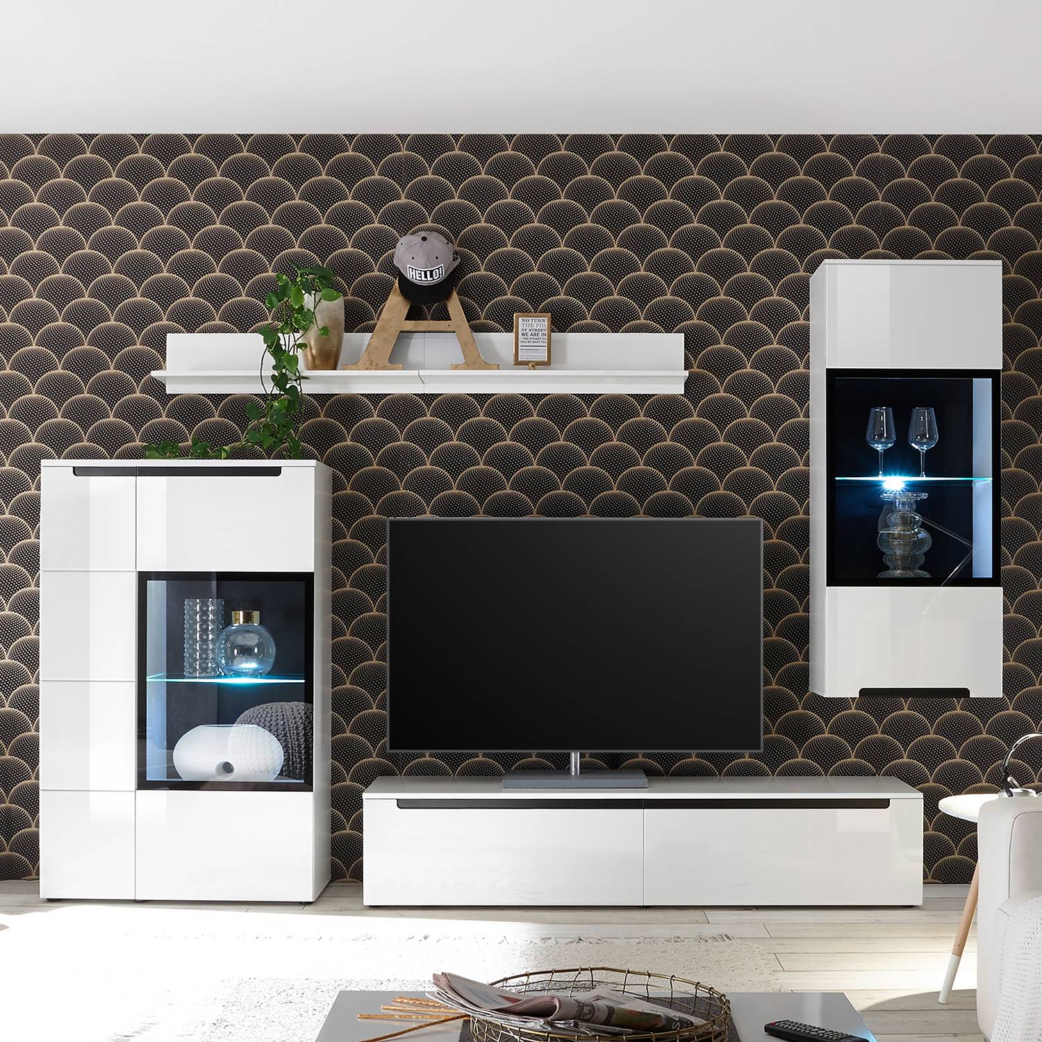 Woonwand Albee 4 Delig Loftscape loftscape kopen in de aanbieding