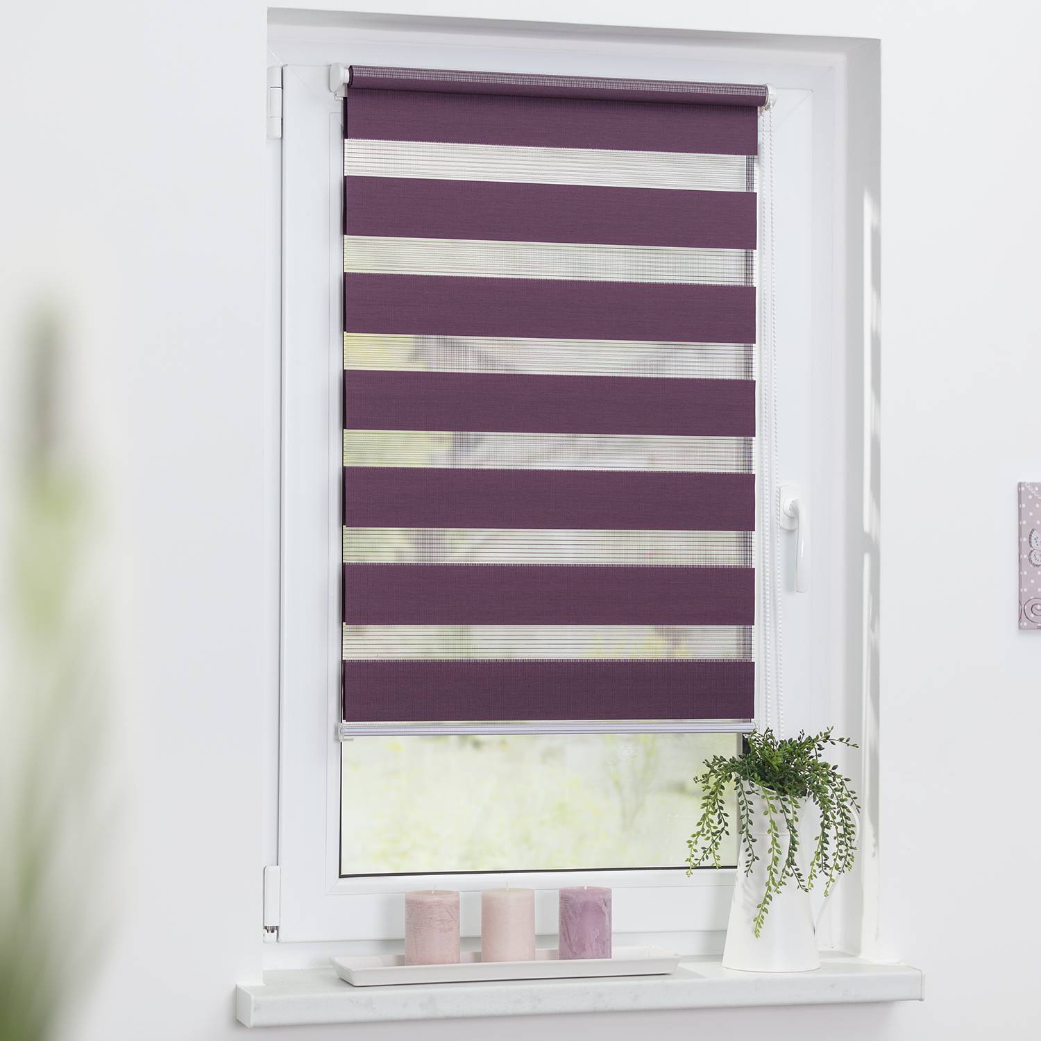 Store enrouleur jour nuit Piasek III