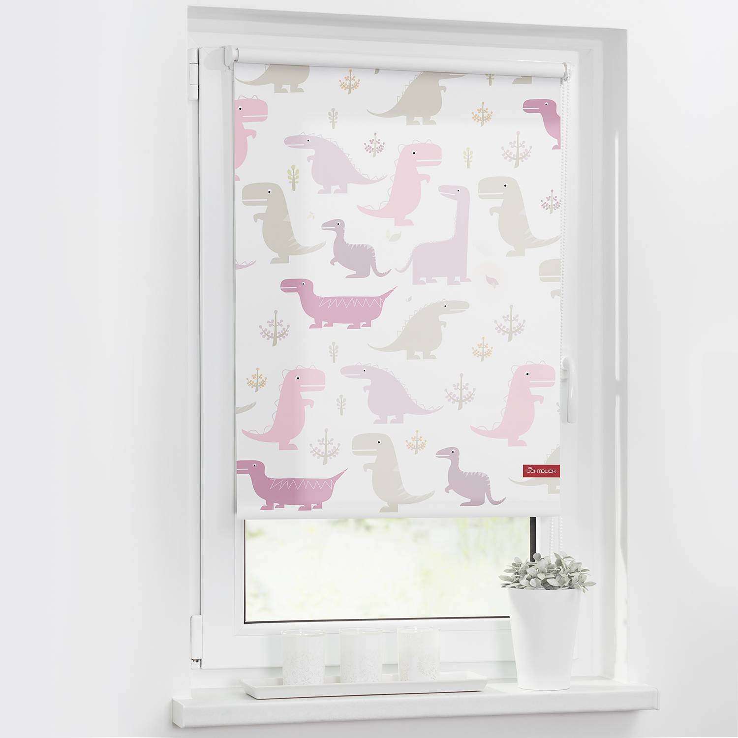 Store enrouleur dinosaures