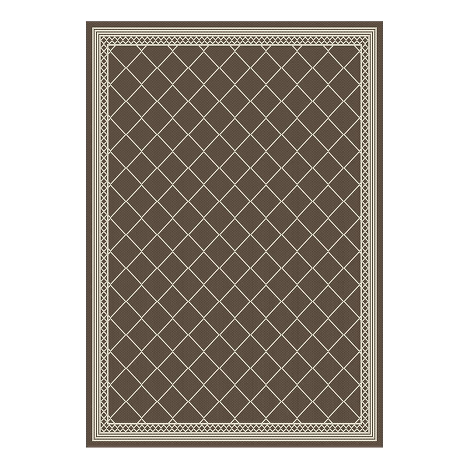 Laagpolig Vloerkleed Zons Top Square top square kopen in de aanbieding