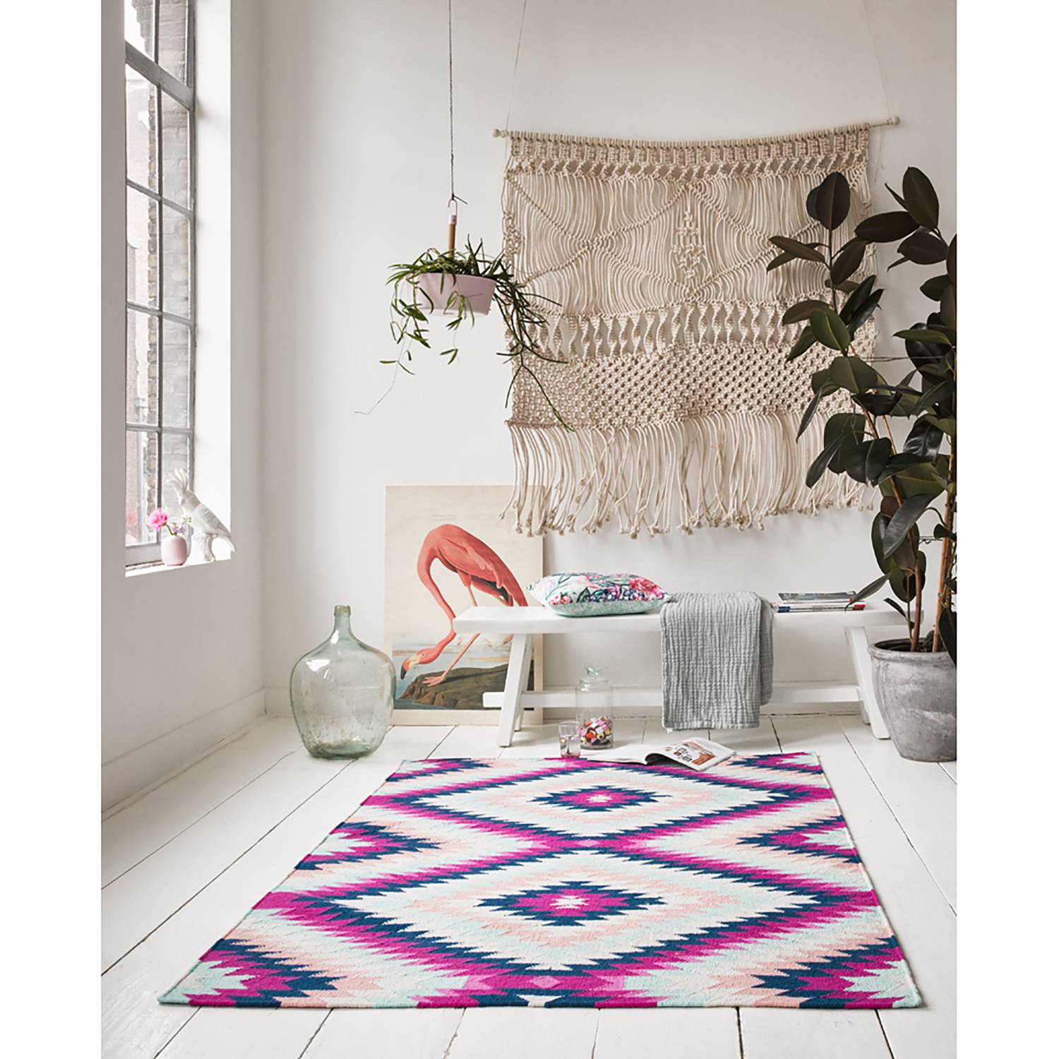 Tapis en laine Aurel