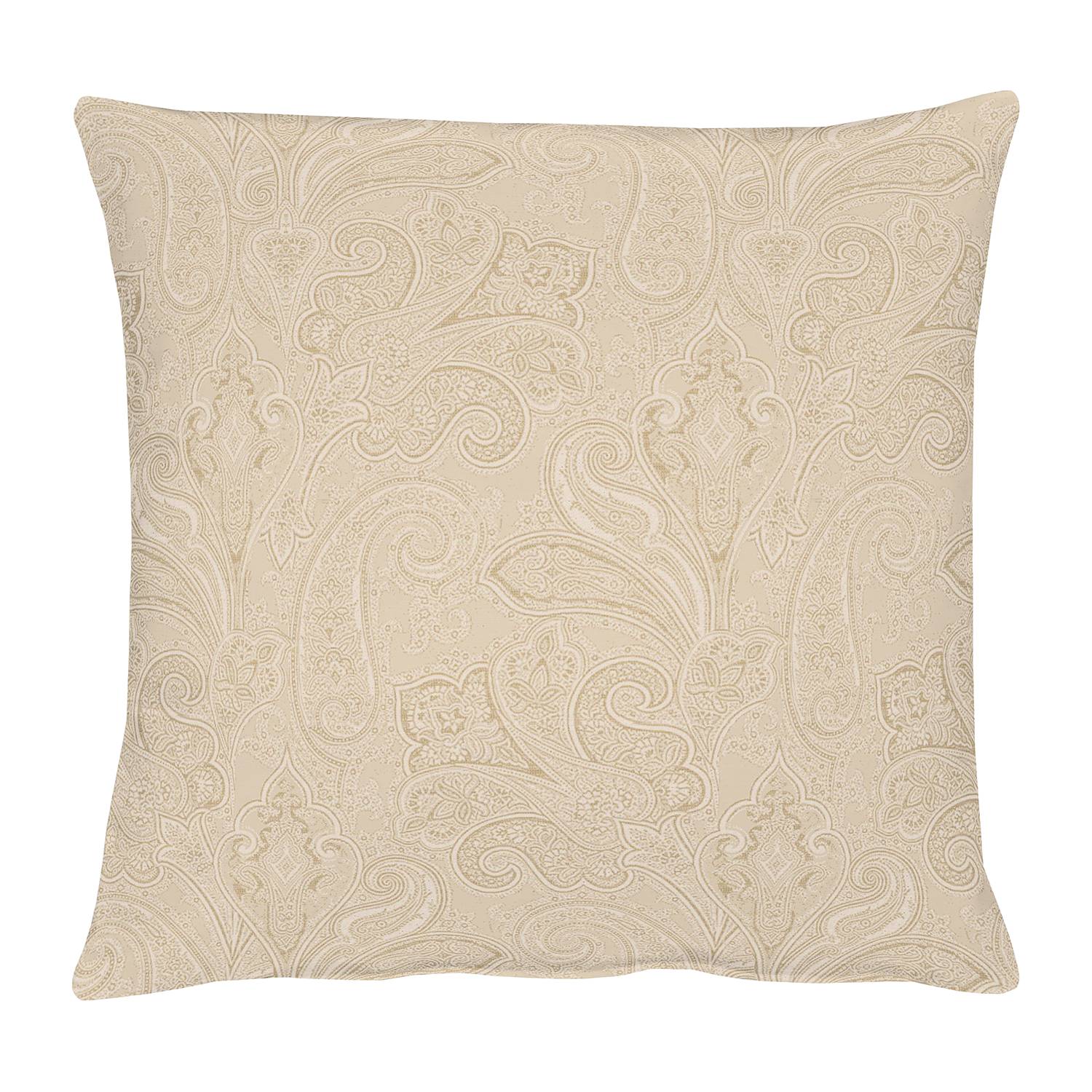 home24 Apelt Kissenbezug Aarhus Warmes Beige 49x49 cm (BxH) Webstoff