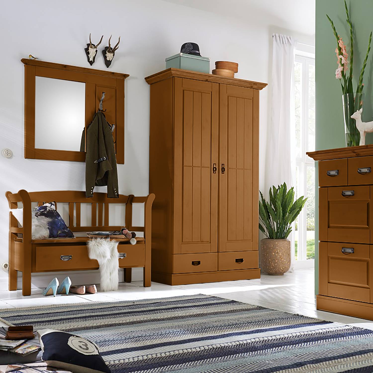 home24 Wandgarderobe Fjord