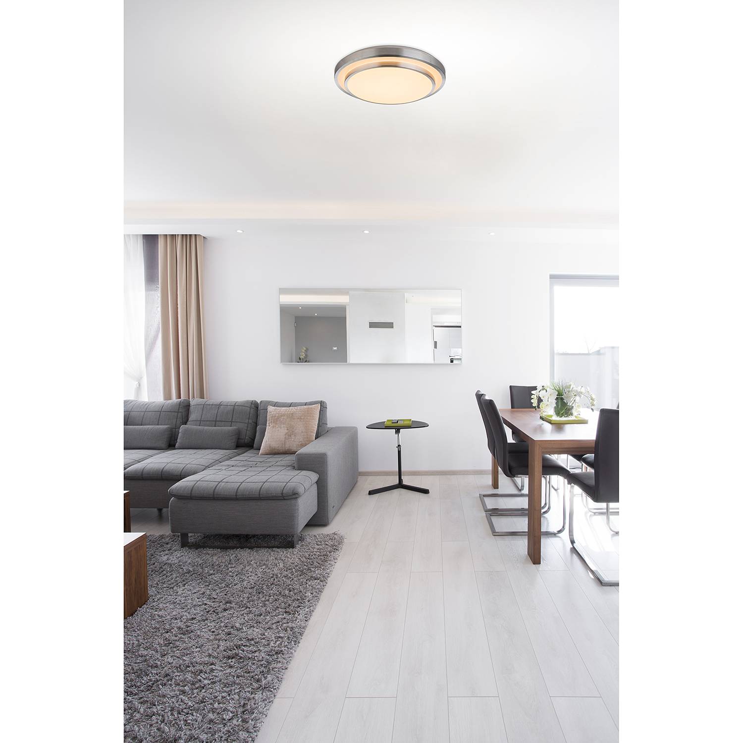 home24 LED-Deckenleuchte Ina