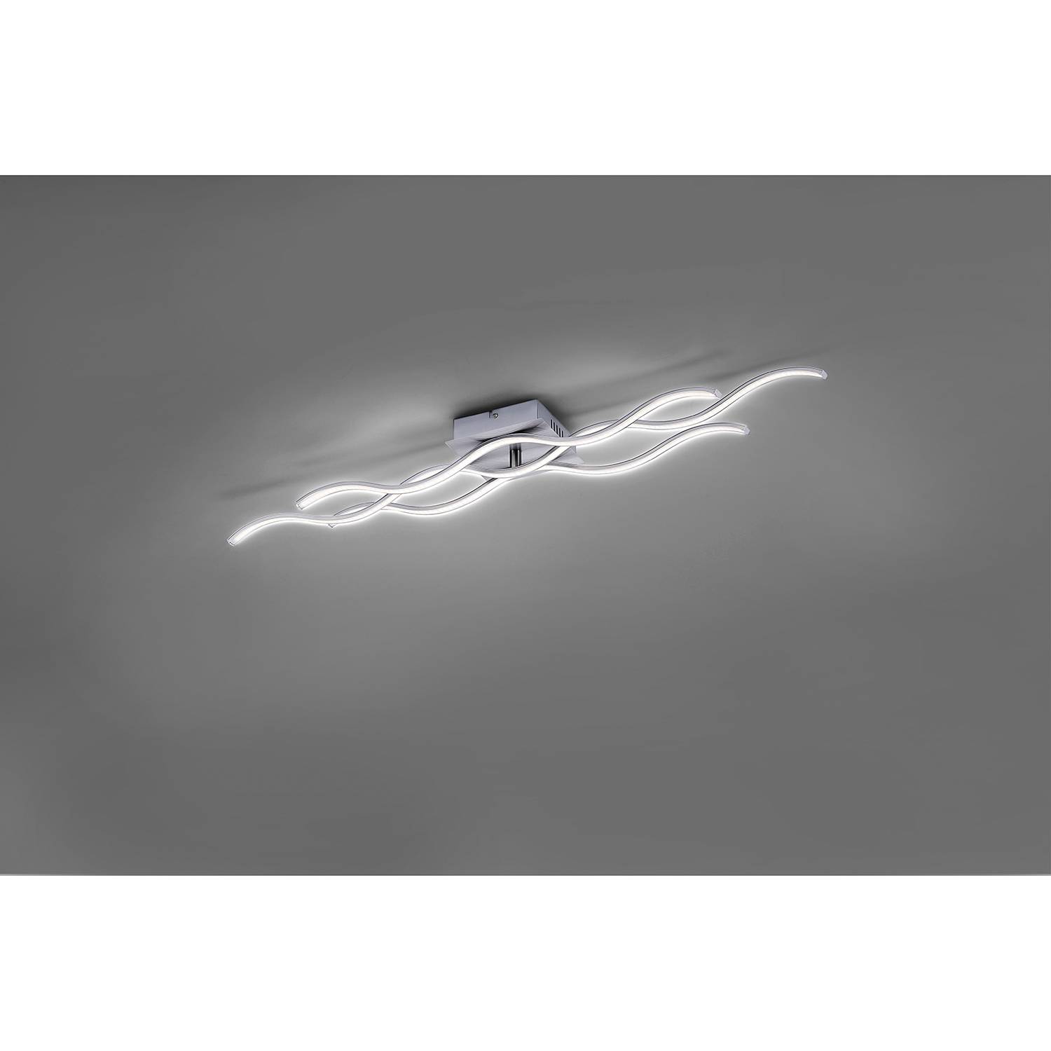 Home24 LED-plafondlamp Wave, Leuchten Direkt