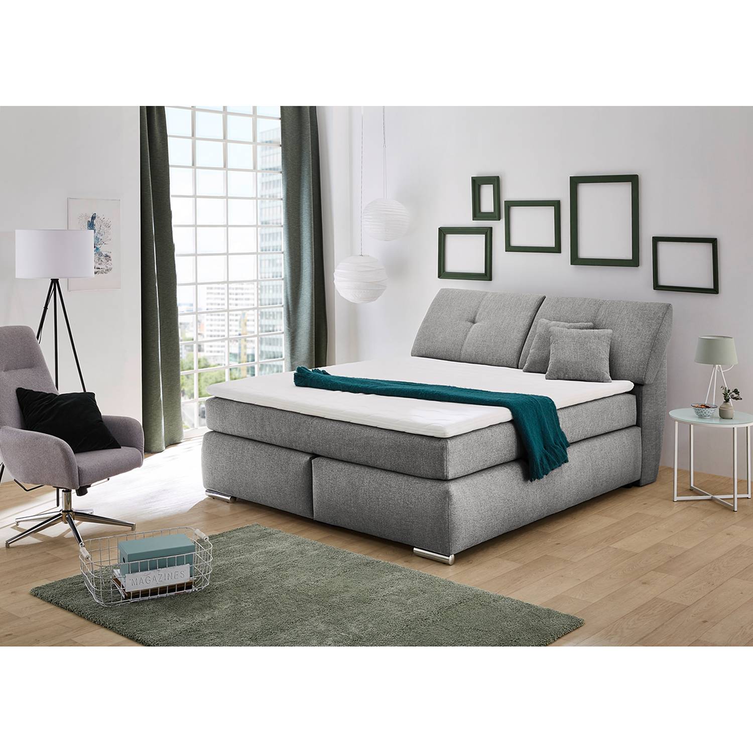 Lit boxspring Idalia