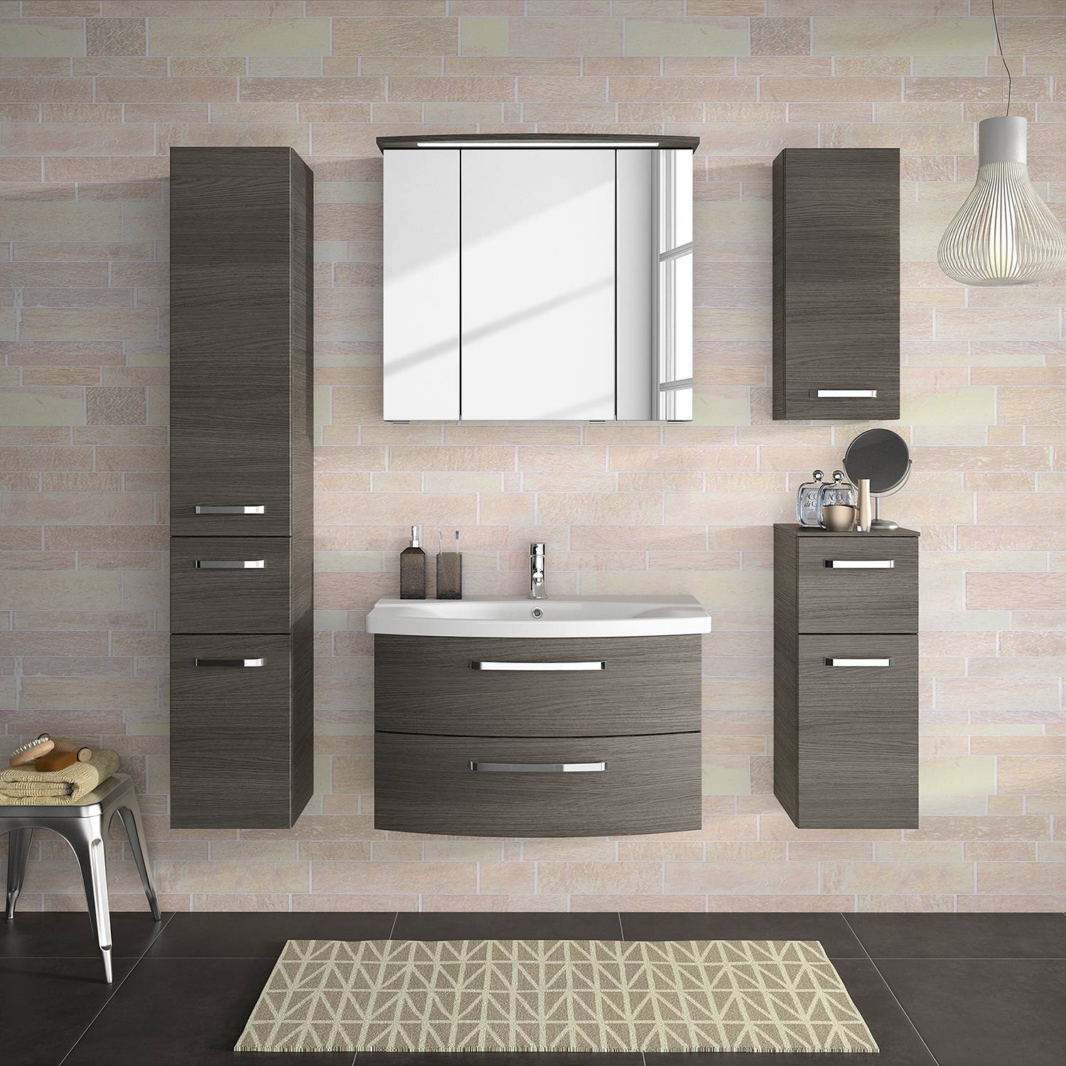 Salle de bain Fokus 4010 II (2 élém.)