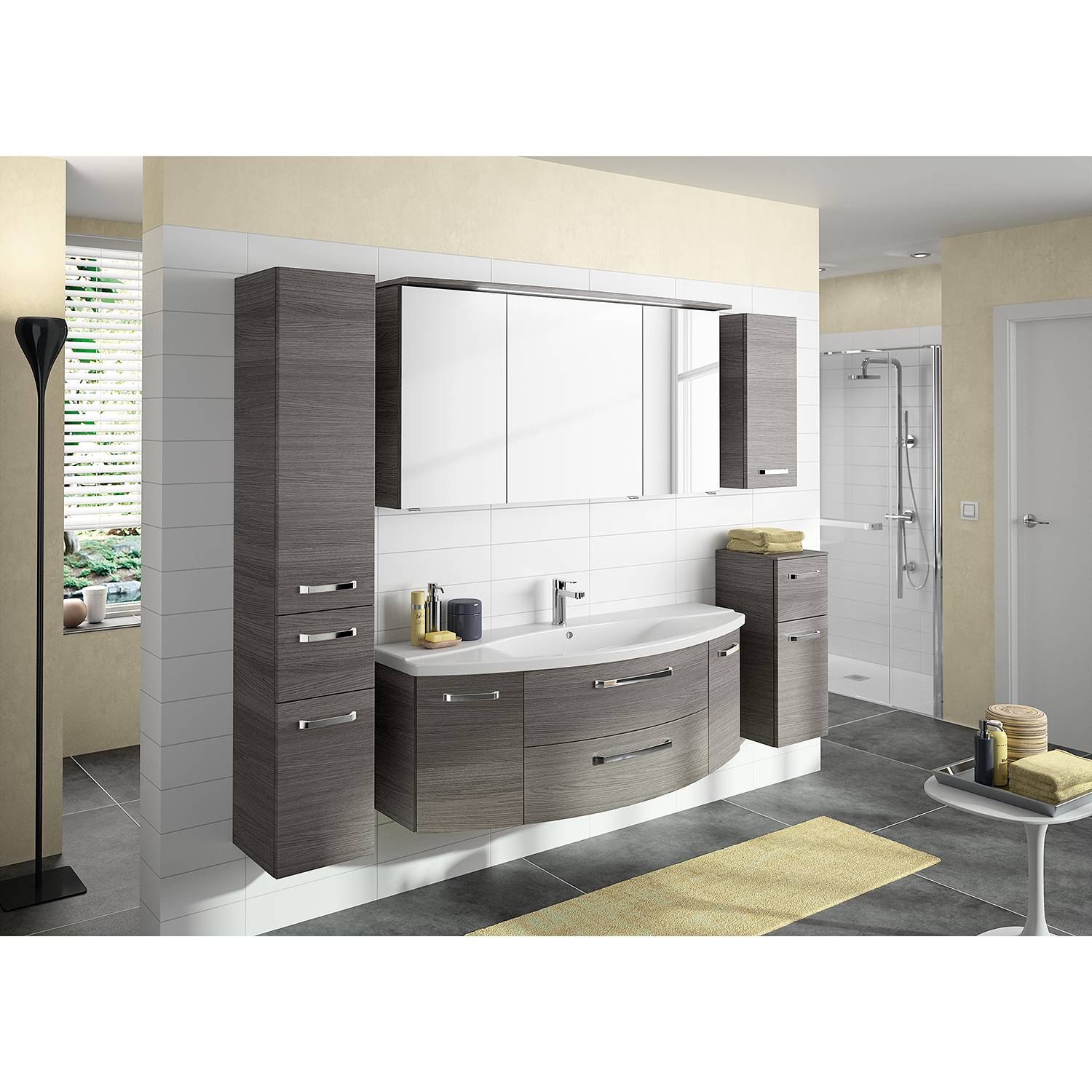 Salle de bain Fokus 4010 VI (2 élém.)