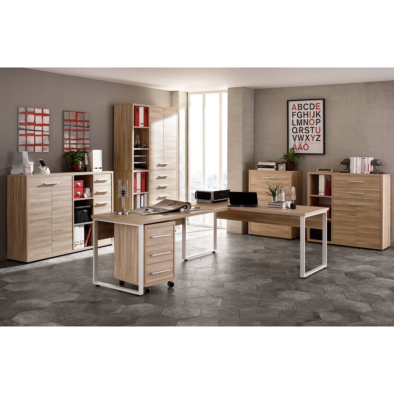 Image of Armoire de bureau Set Plus IV 000000001000152697