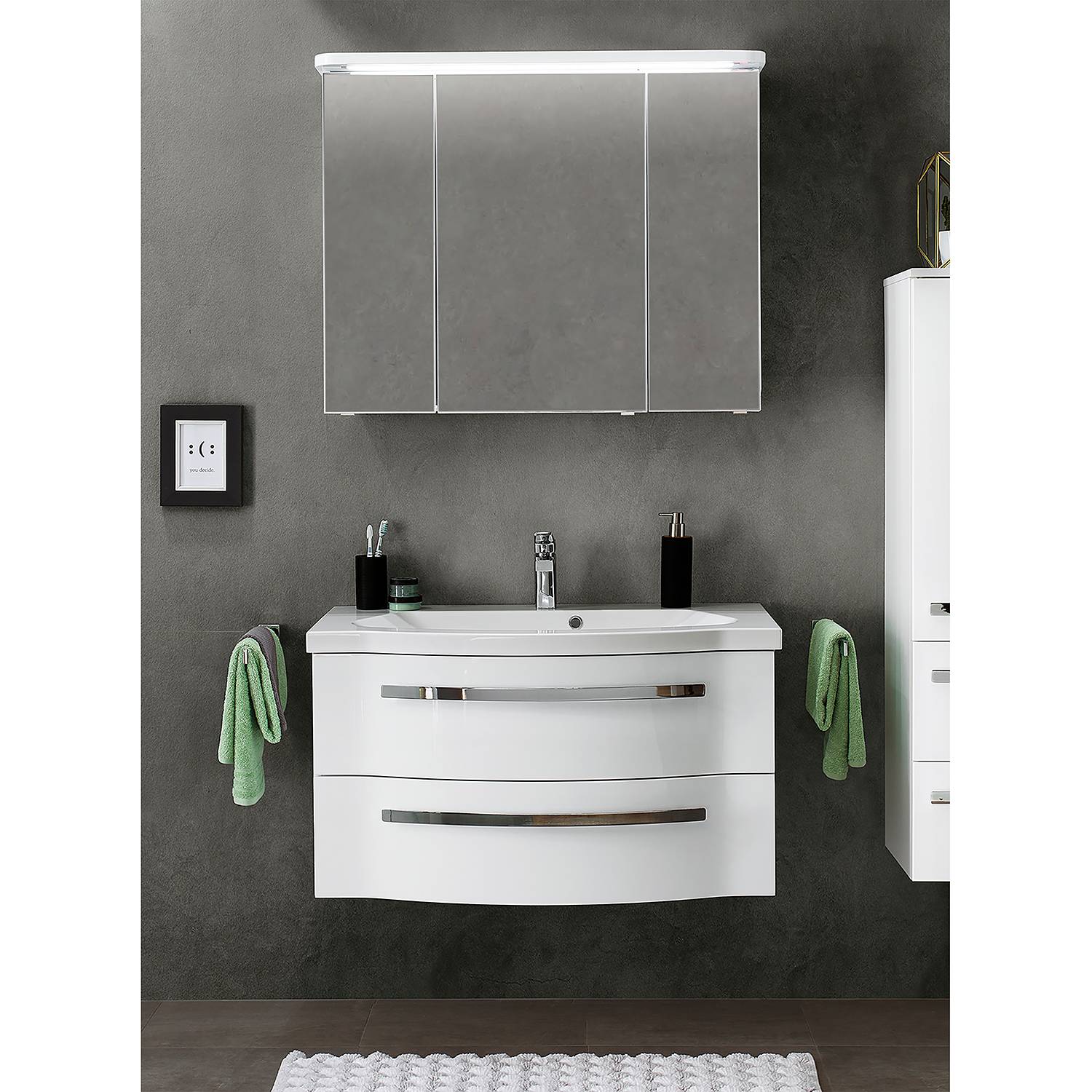 Salle de bain Fokus 4005 II (2 élém.)