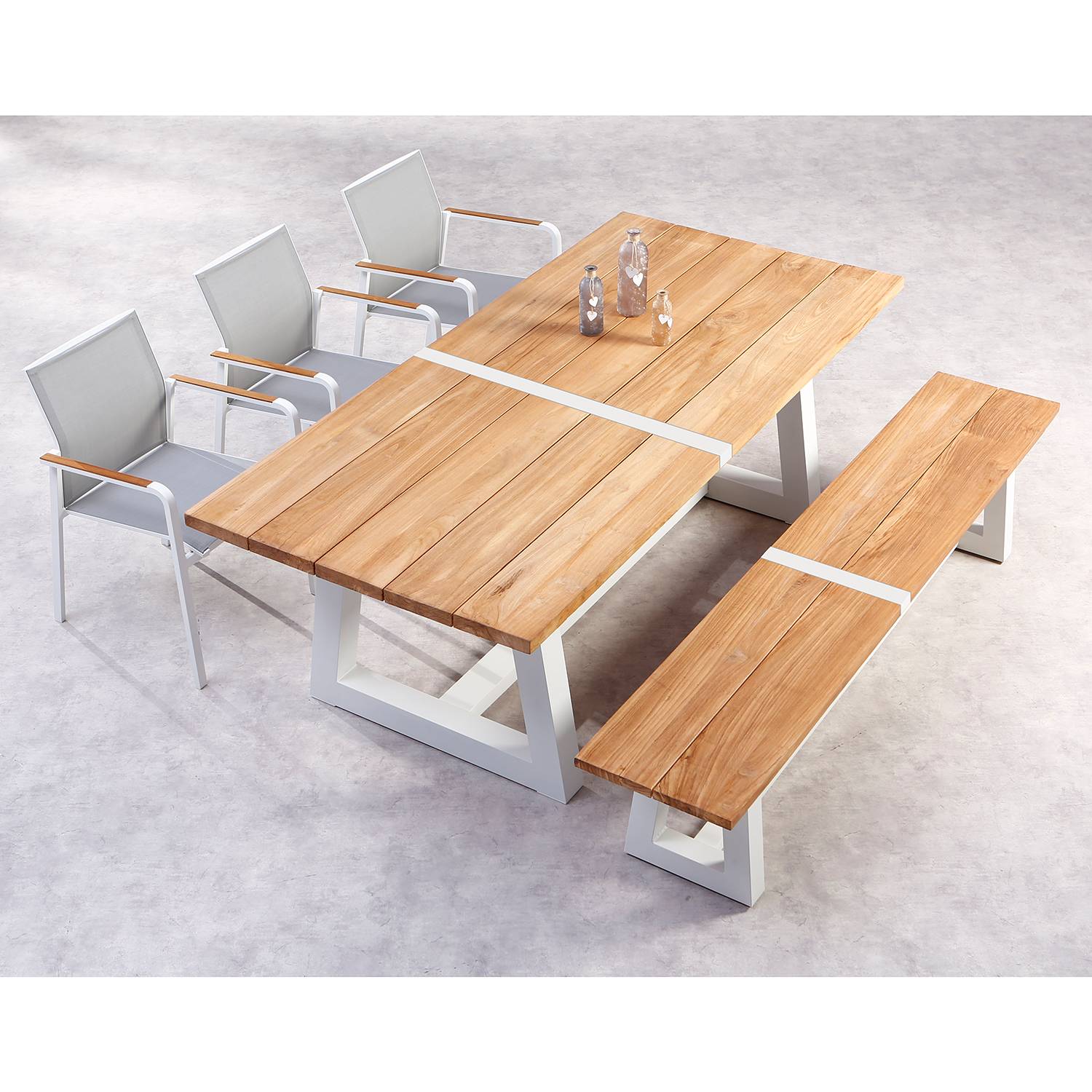Image of Table et chaises Campione II(5 éléments) 000000001000155534
