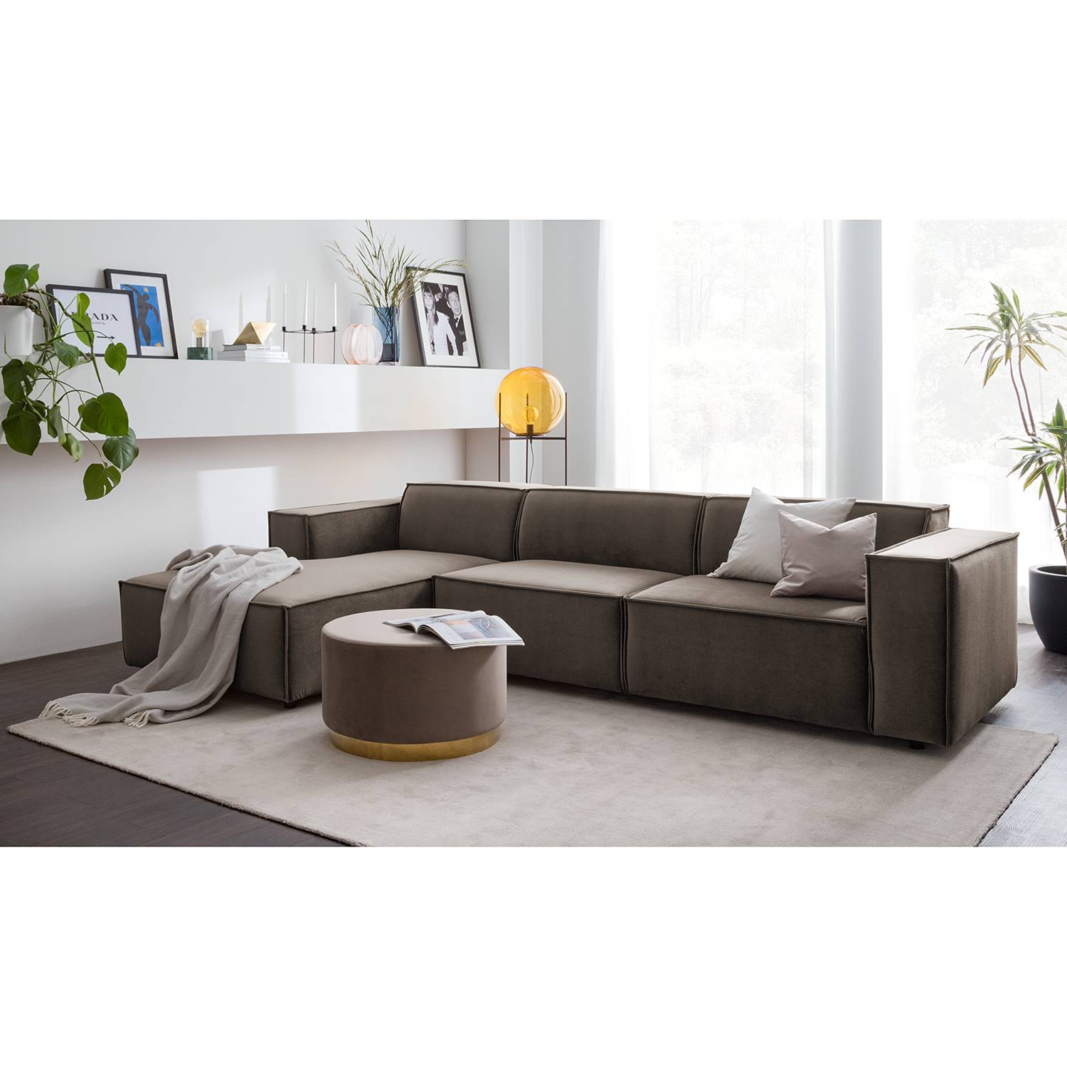 Ecksofa KINX V - Einrichtungsbeispiel