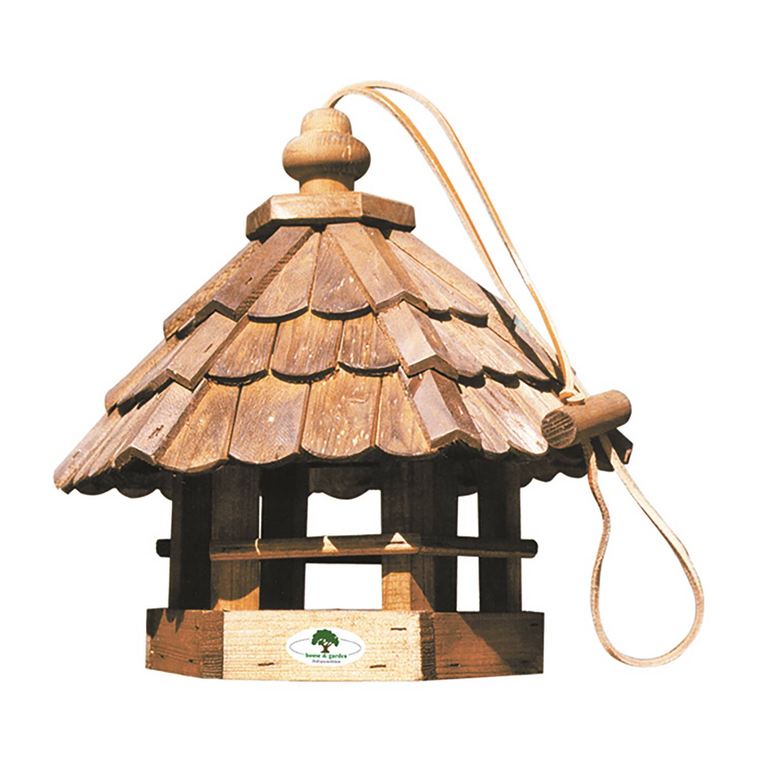 home24 Holz-Vogelfutterhaus Feldlerche