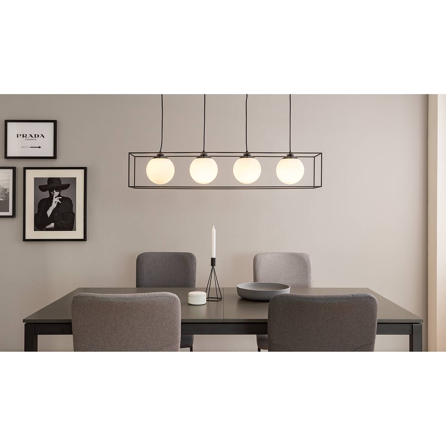 home24 Pendelleuchte Q-Ball II