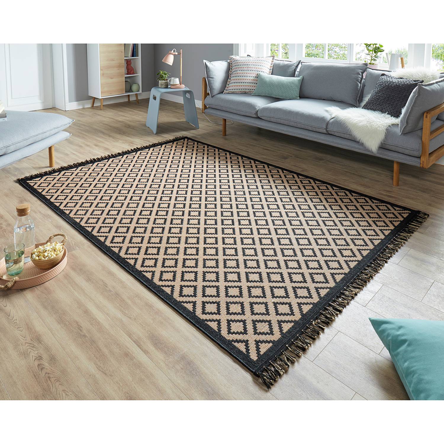 home24 Kurzflorteppich Odense